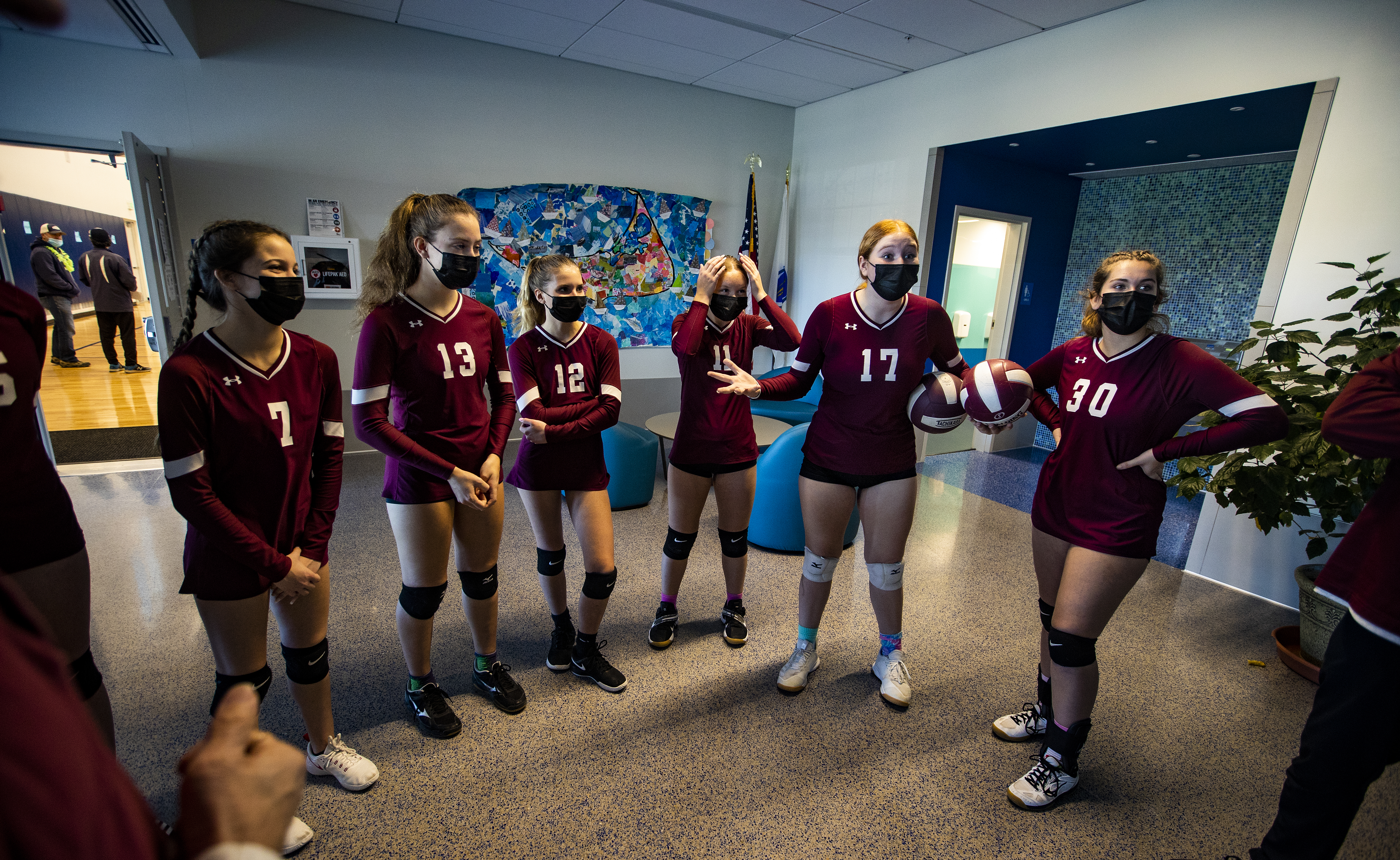 The Monument Mountain team was seeded 17th in Division 4 and made a long trek for its first-round game.