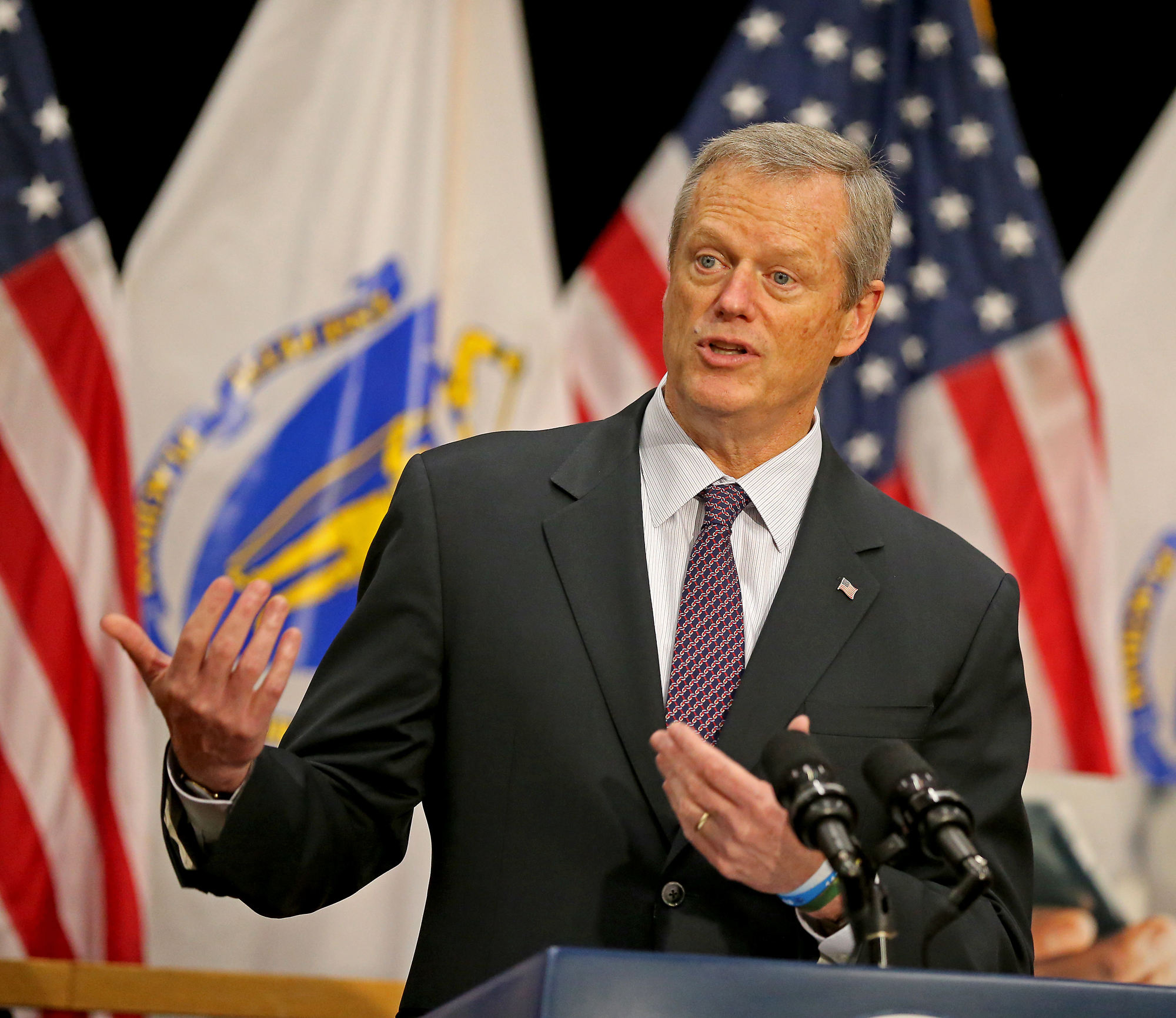 Governor Charlie Baker.