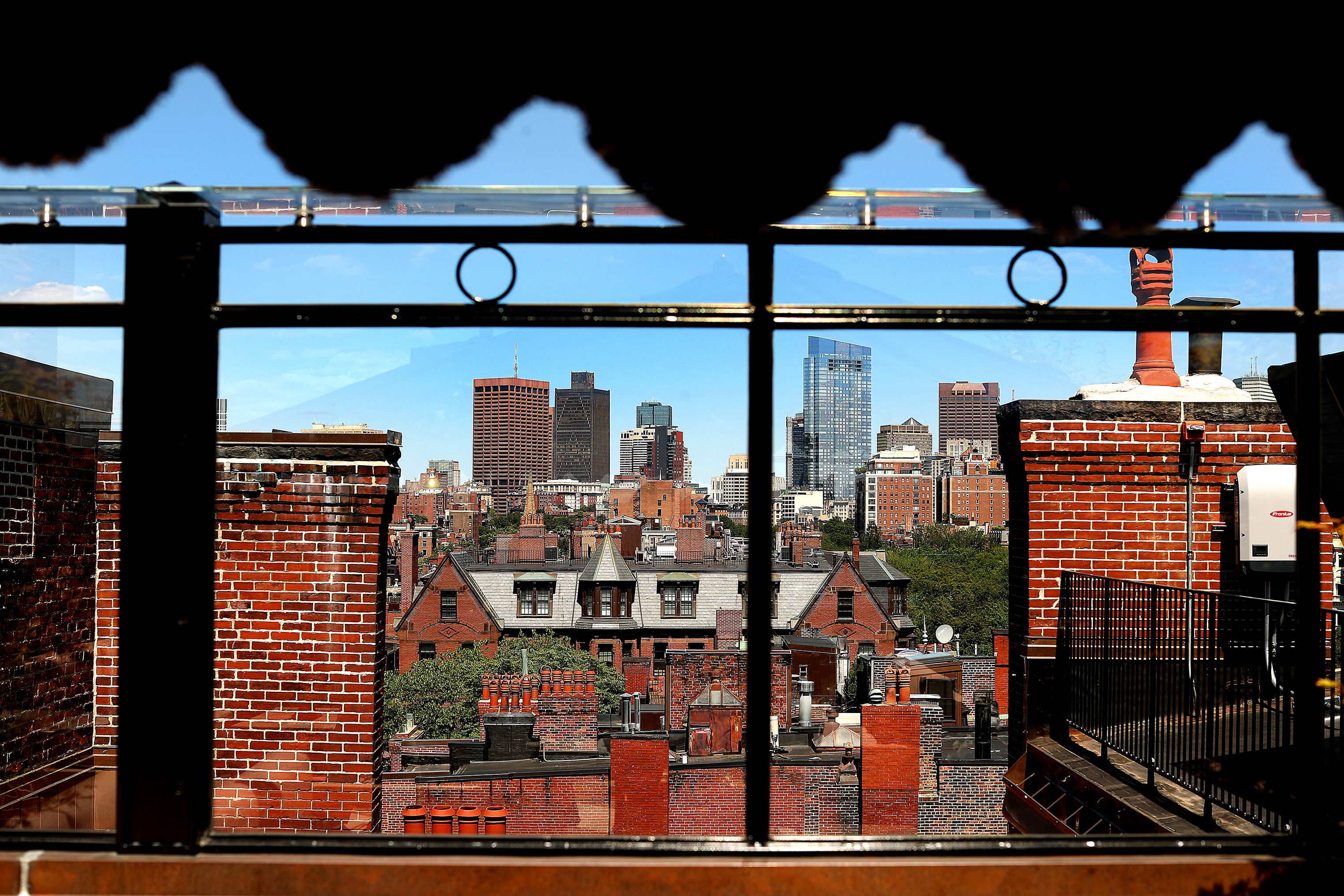 The view from the 'Quin's roof deck.