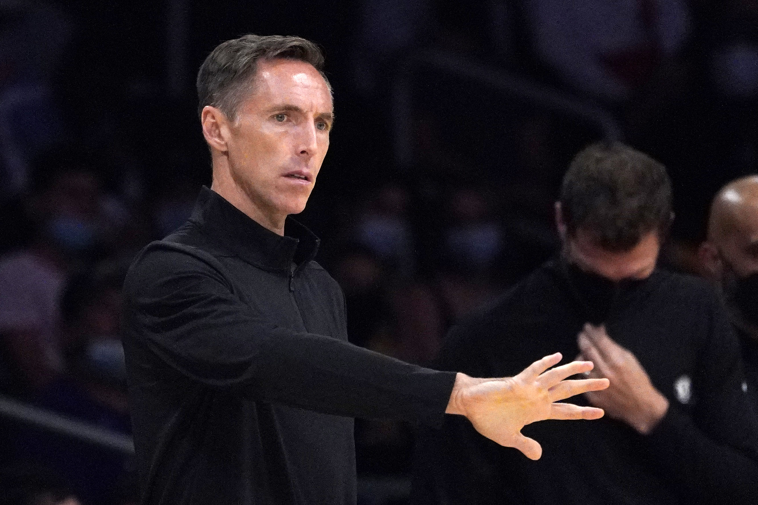 Steve Nash and the Nets are facing an uncertain situation when it comes to Kyrie Irving's status.