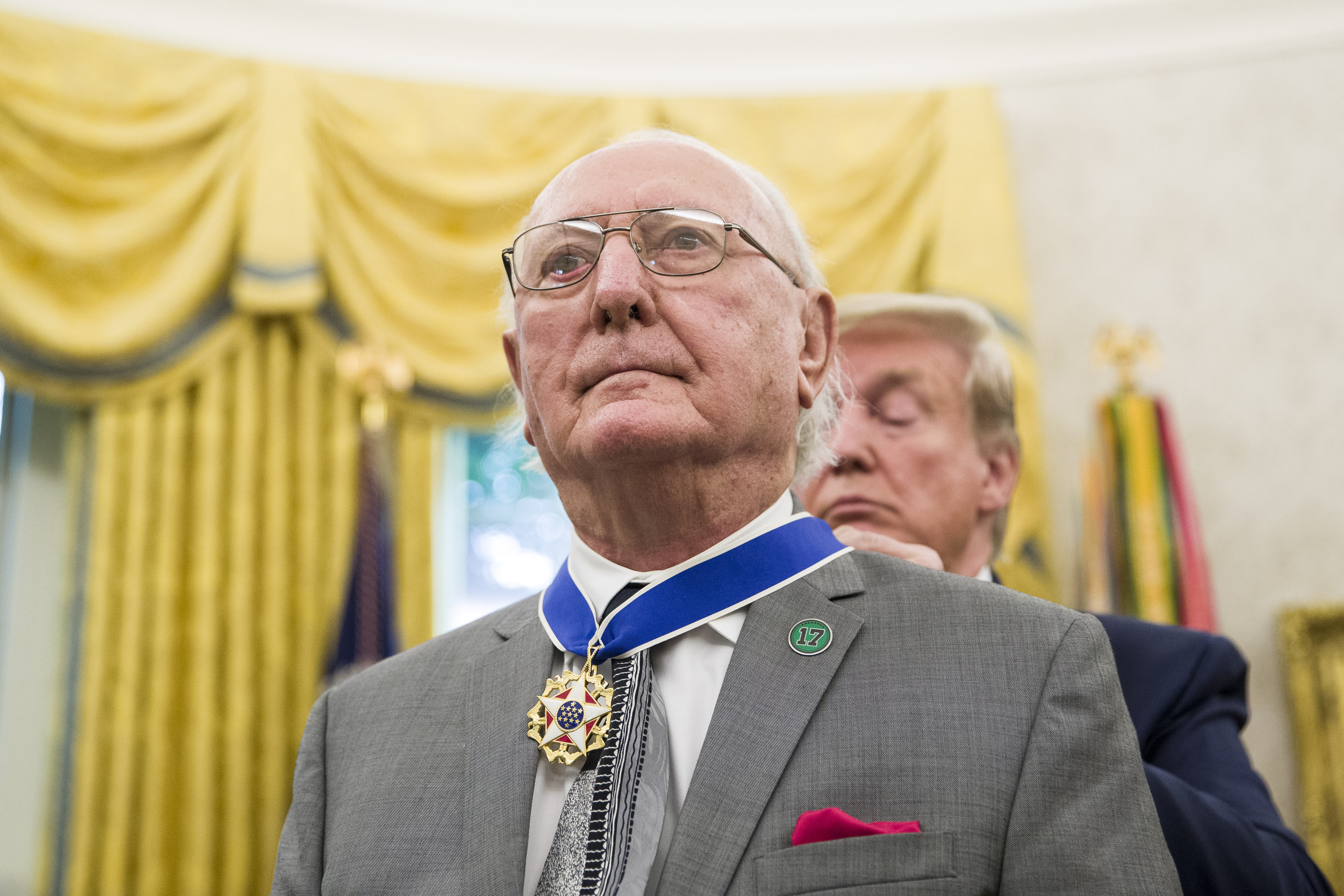 Bob Cousy received the highest civilian honor in a White House ceremony last August.