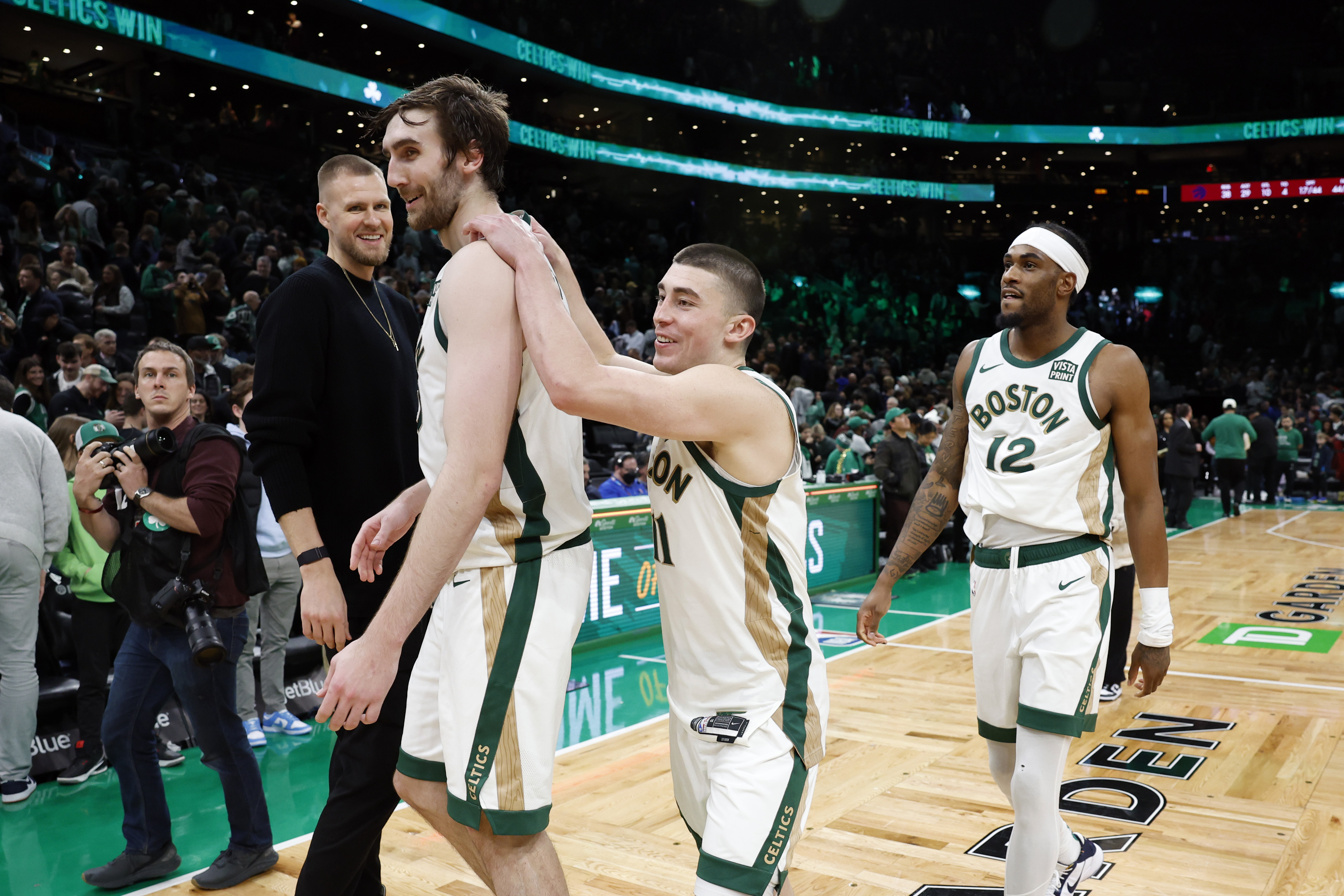 Ultimate teammate' Luke Kornet shows he can really play in addition to cheering on his fellow Celtics - The Boston Globe