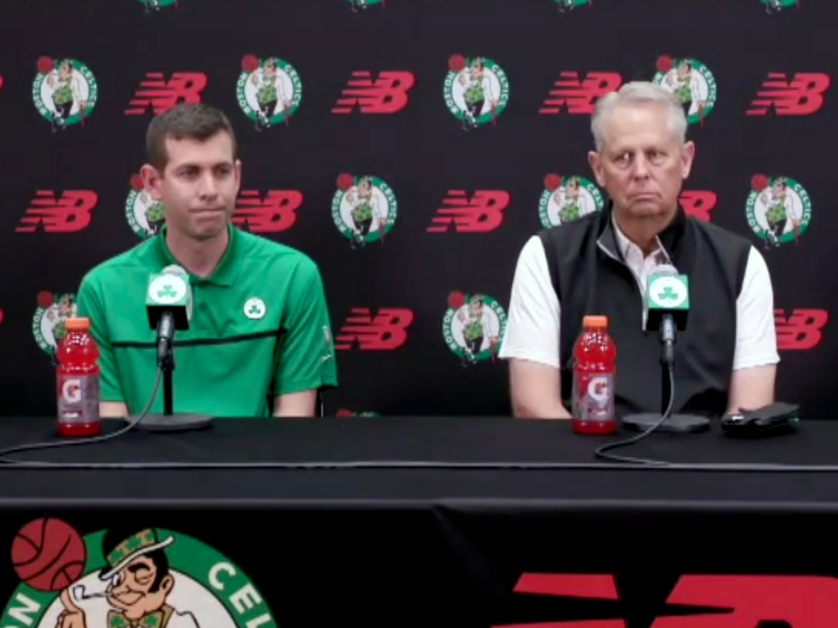 A weird, abrupt ending for Danny Ainge, a daunting new challenge for Brad Stevens - The Boston Globe