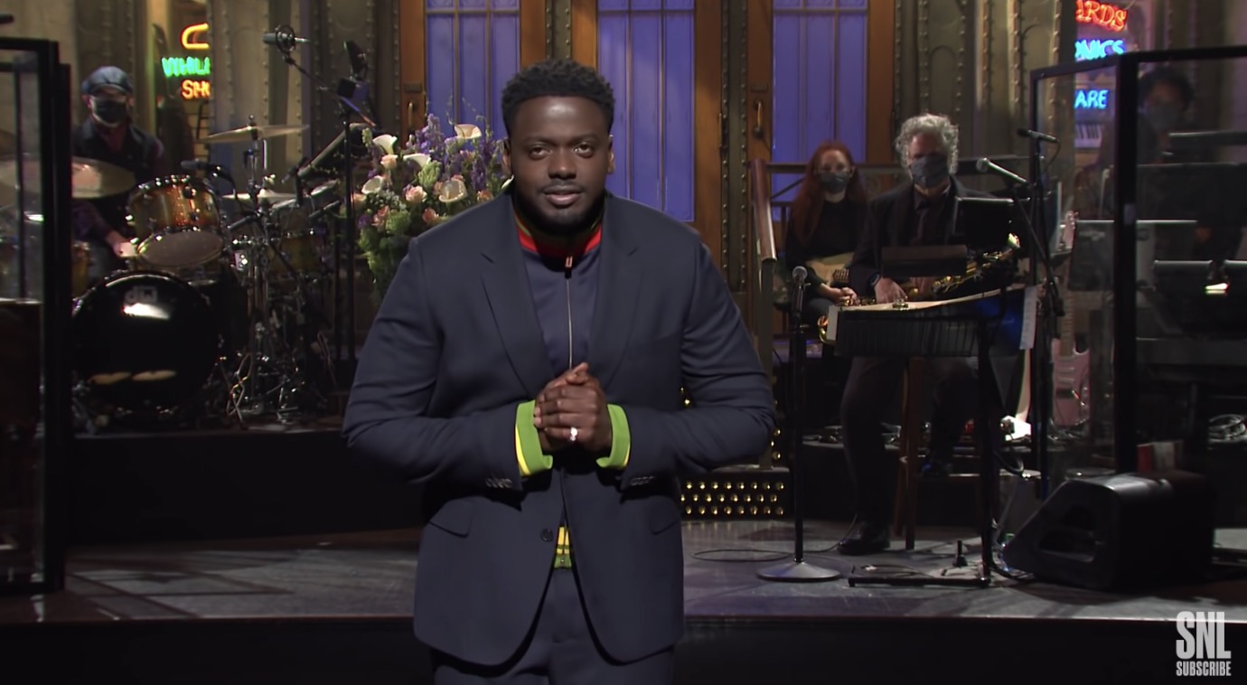First-time host Daniel Kaluuya on "Saturday Night Live."
