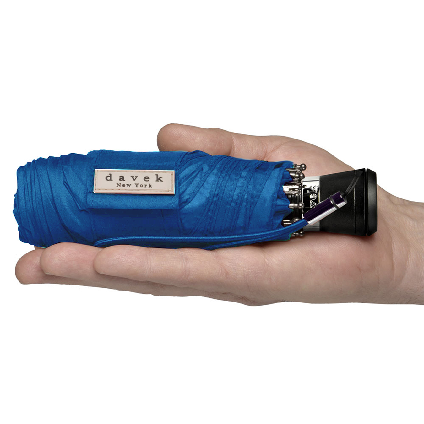 Developed by high-quality rain umbrella company Davek, this little device will prevent you from ever losing your rain protection again.