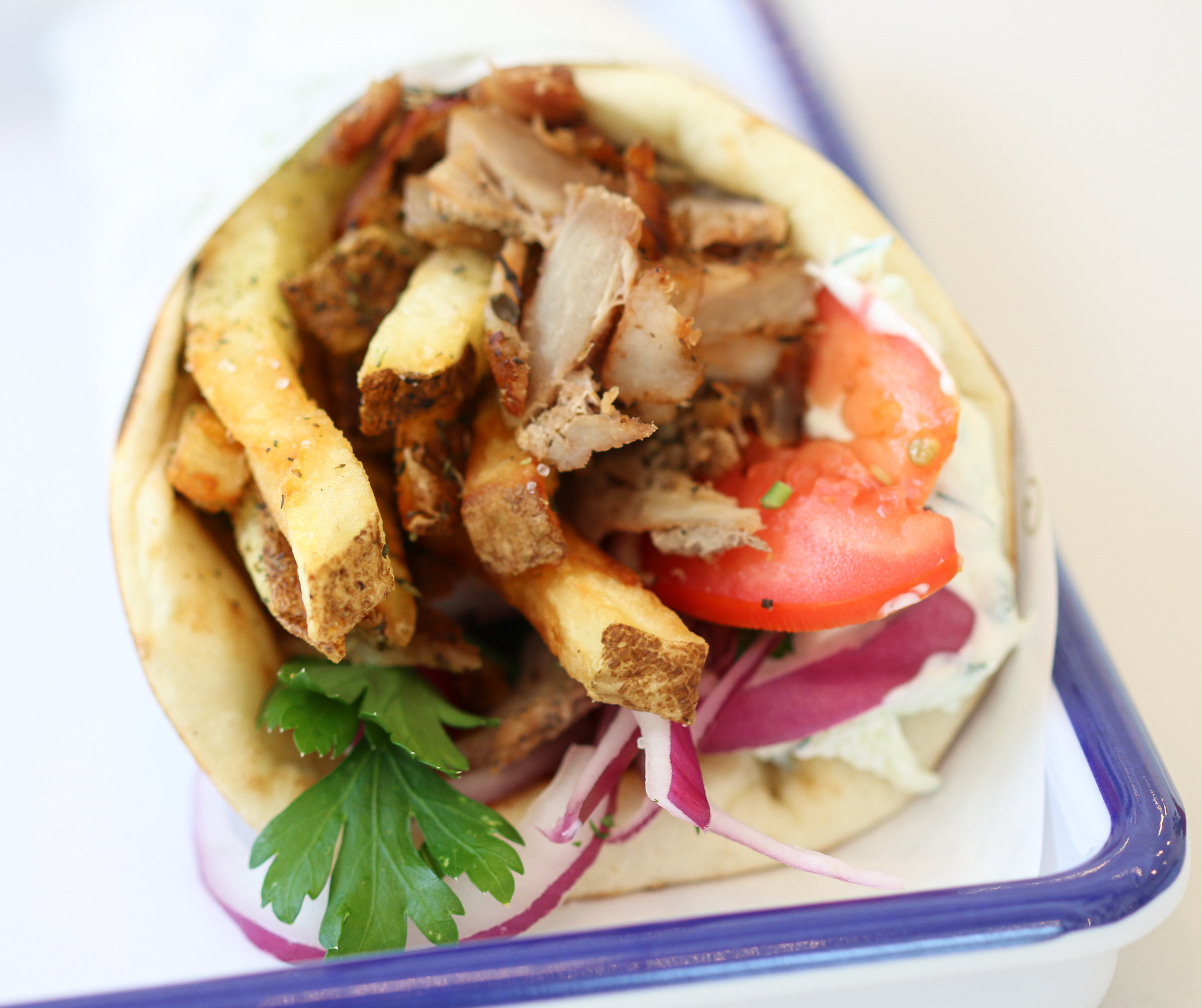 Pork gyro at GreCo.