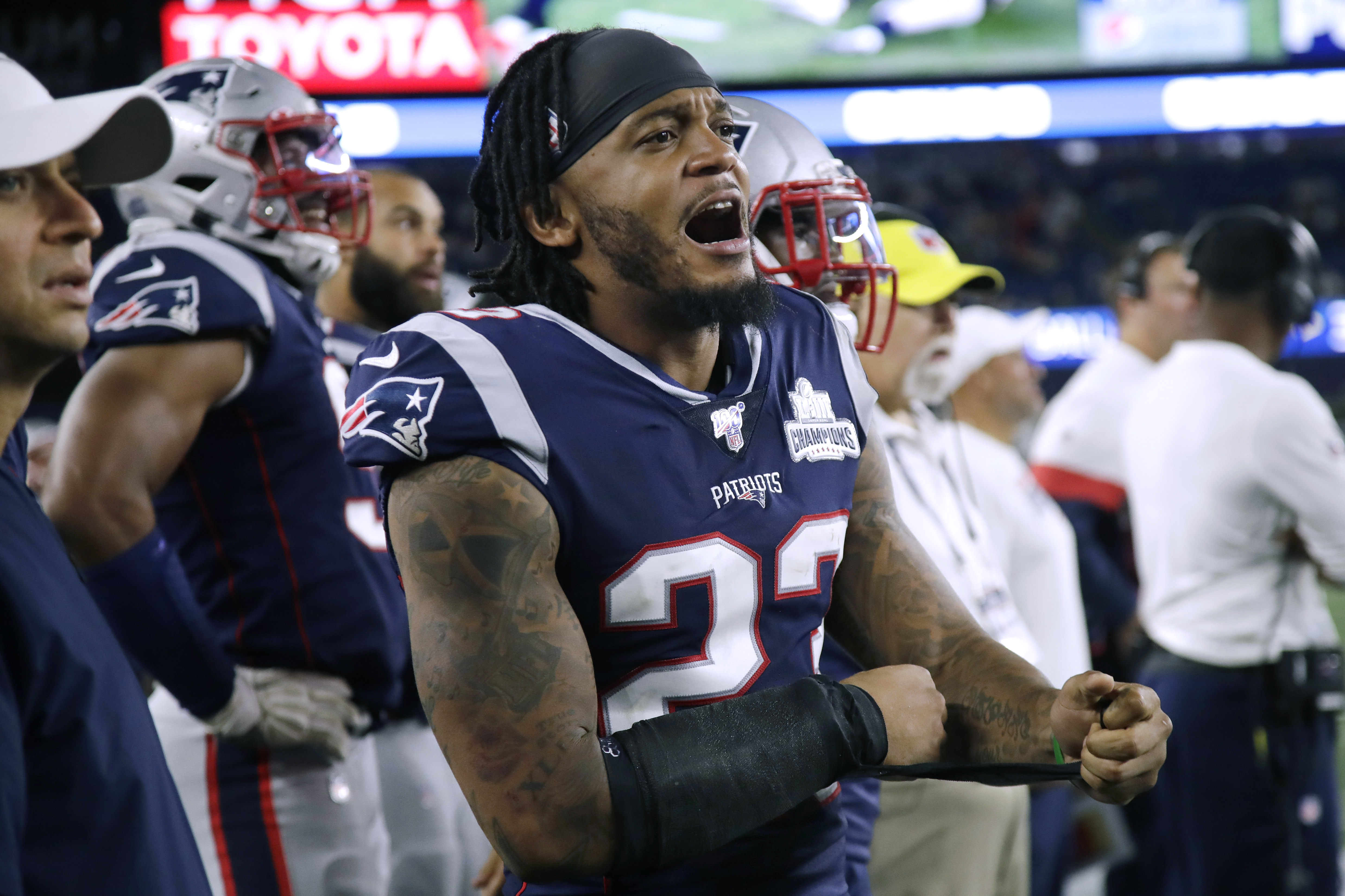Patrick Chung's fiery approach has endeared him to Patriots' fans.