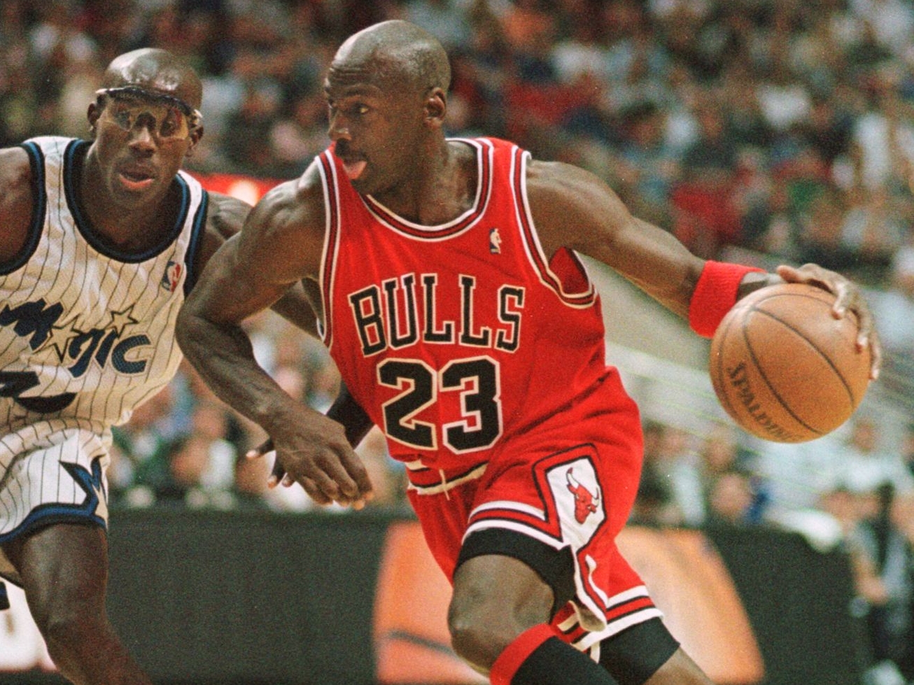 michael jordan playing sick