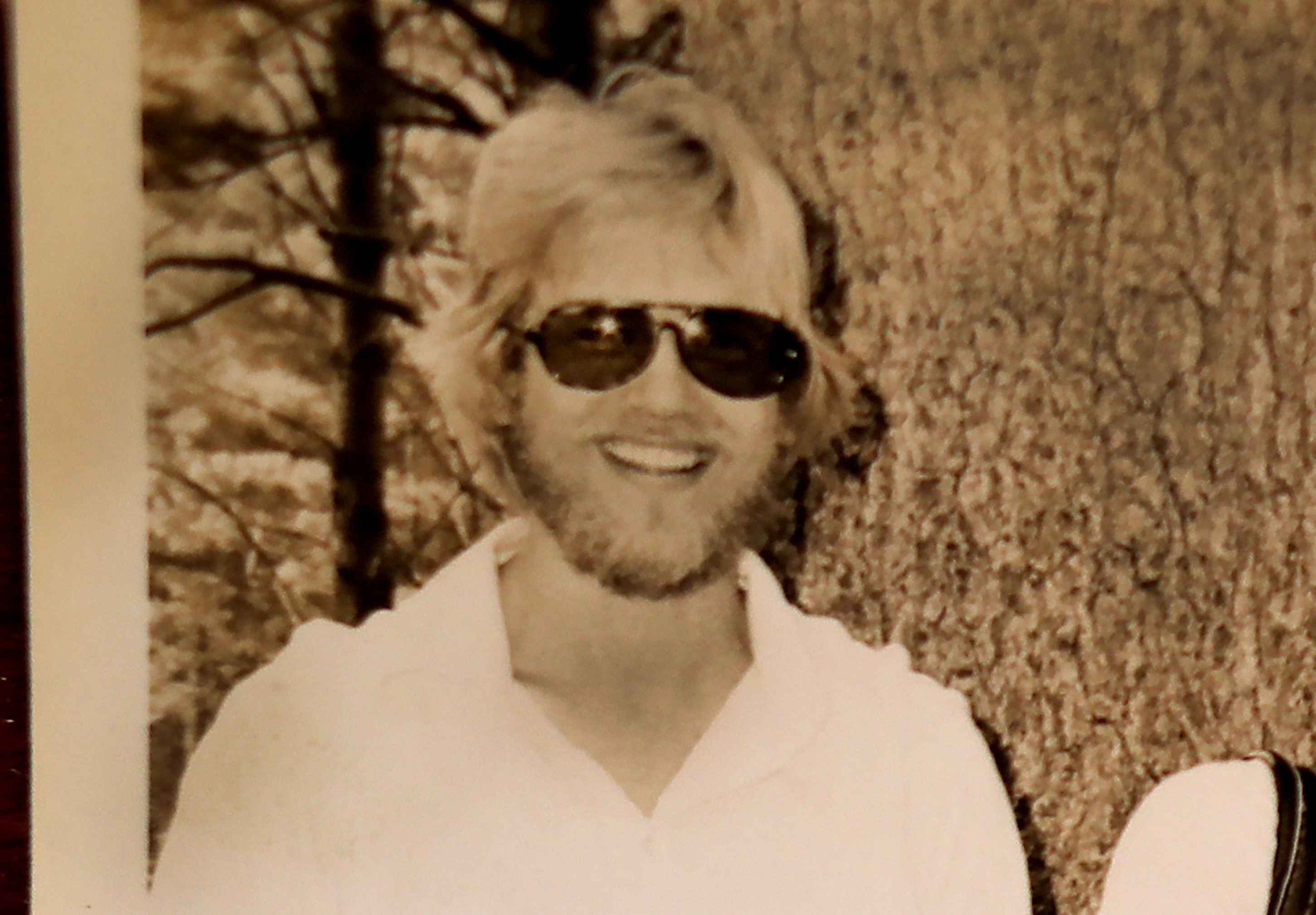 Tom Randele had a full beard when he worked at the Pembroke Country Club.