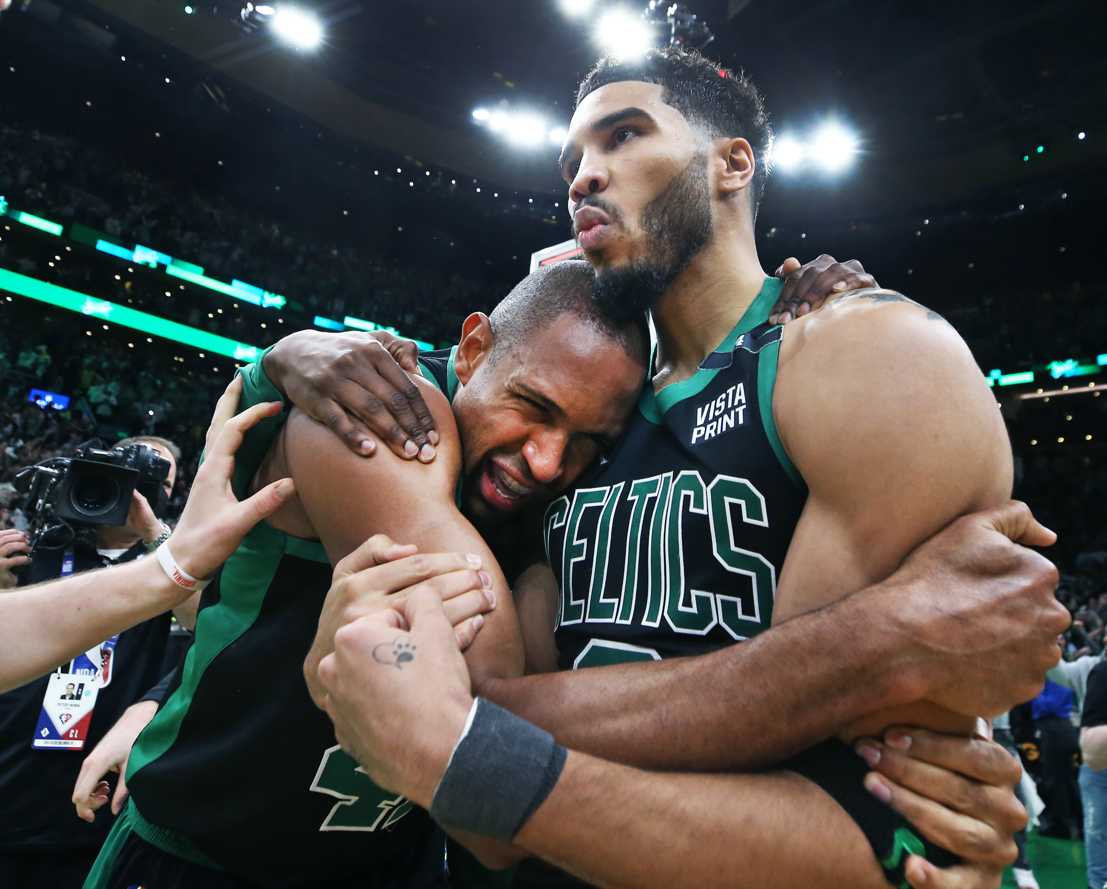 Celtics' Al Horford Got Last Laugh Vs. Heckling Hawks Fan