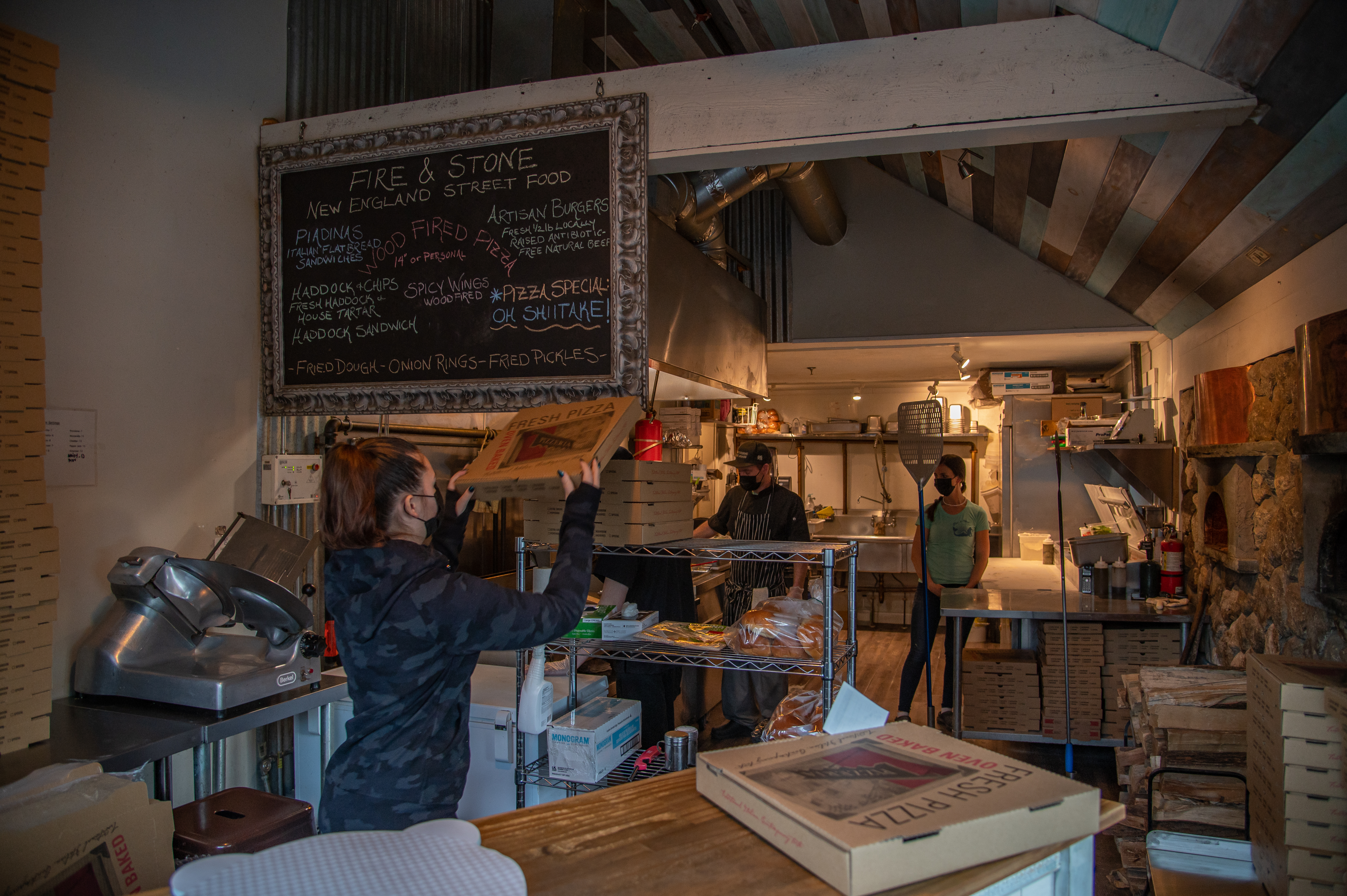 Fire & Stone in Duxbury serves what it calls "elevated takeout."