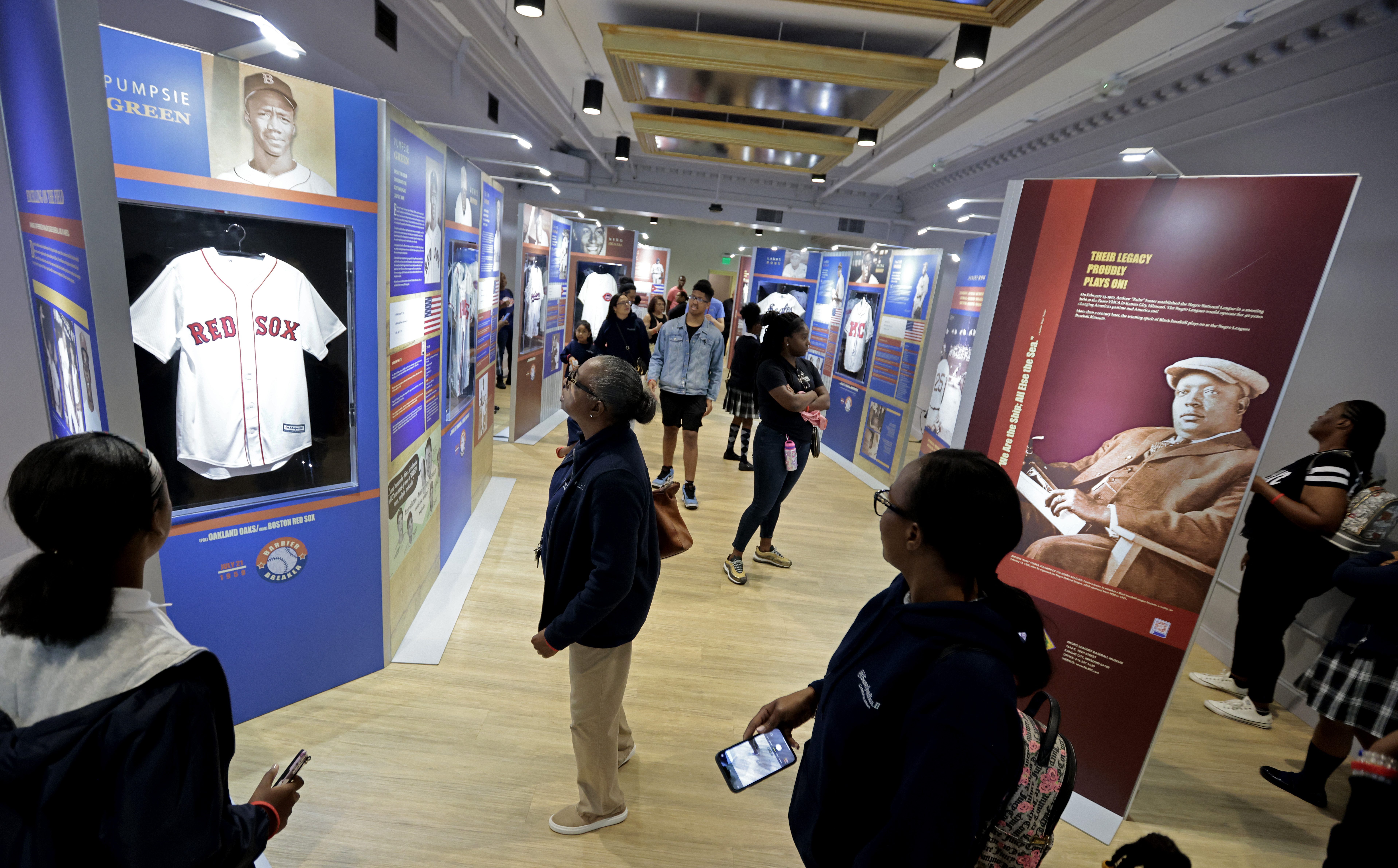 Negro League Baseball exhibit opens in Boston - The Bay State Banner