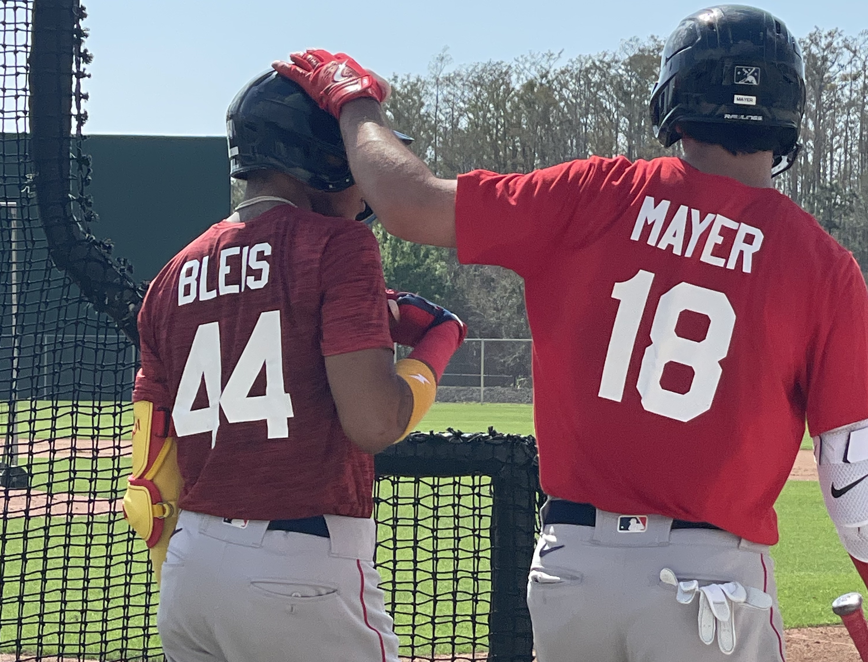 Dispatches from the back fields at Red Sox spring training: A closer look  at Marcelo Mayer and Miguel Bleis - The Boston Globe