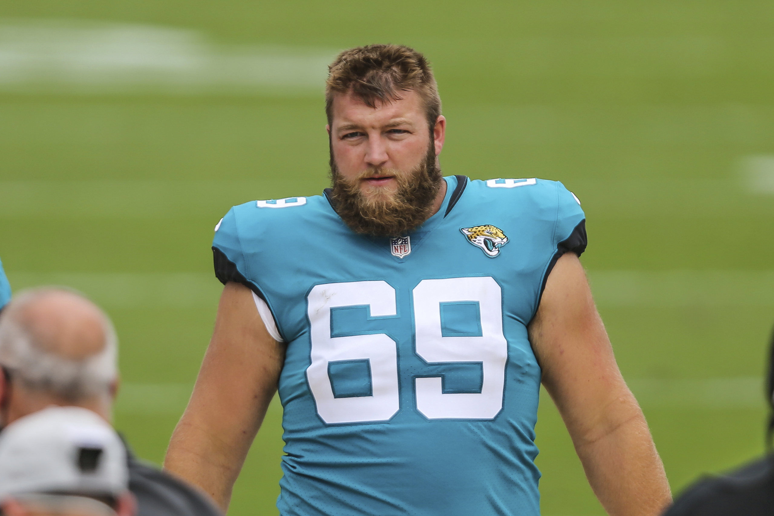 Tyler Shatley at Jaguars Training Camp 