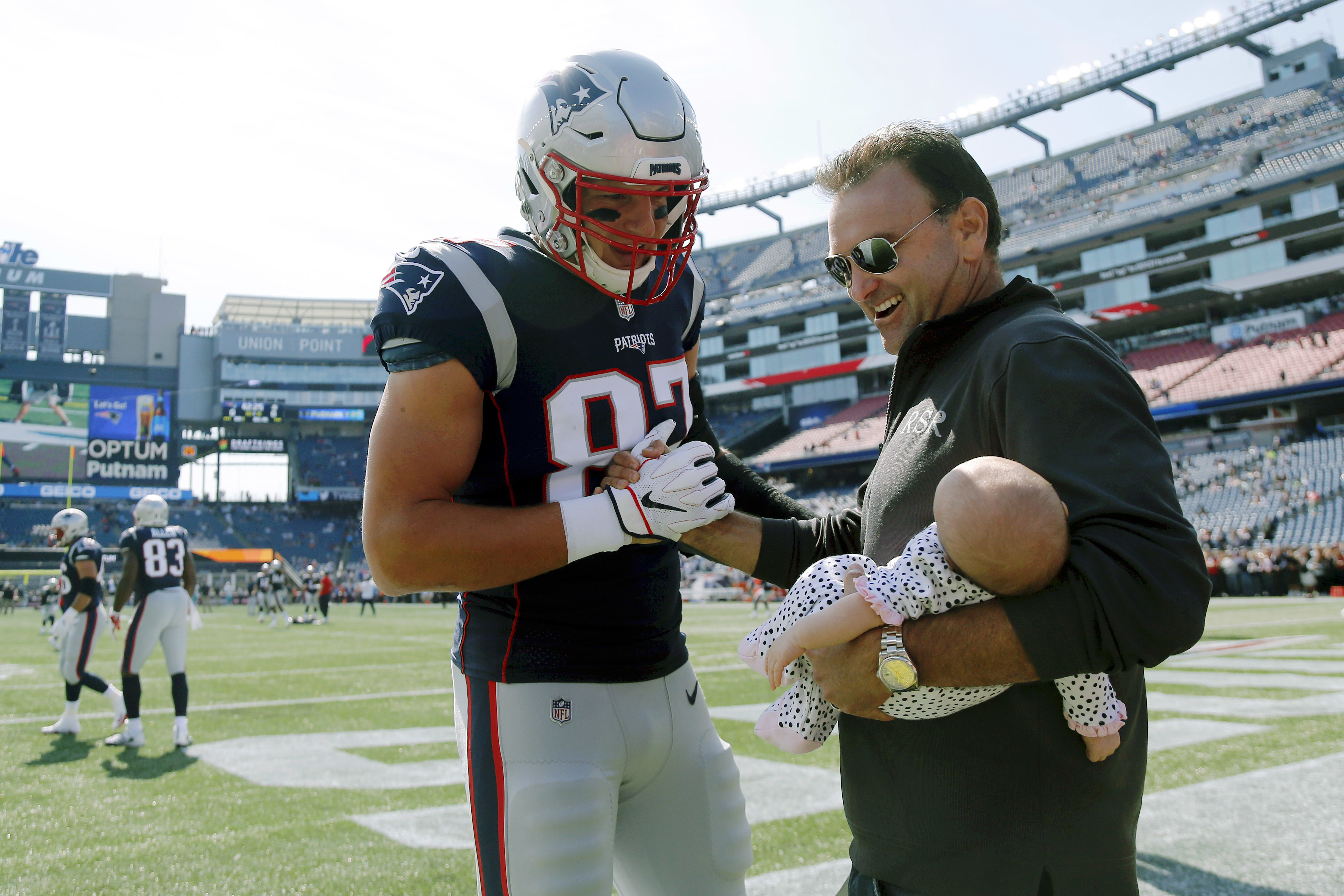 Drew Rosenhaus has had several high-profile Patriots' clients over the years, including Rob Gronkowski.