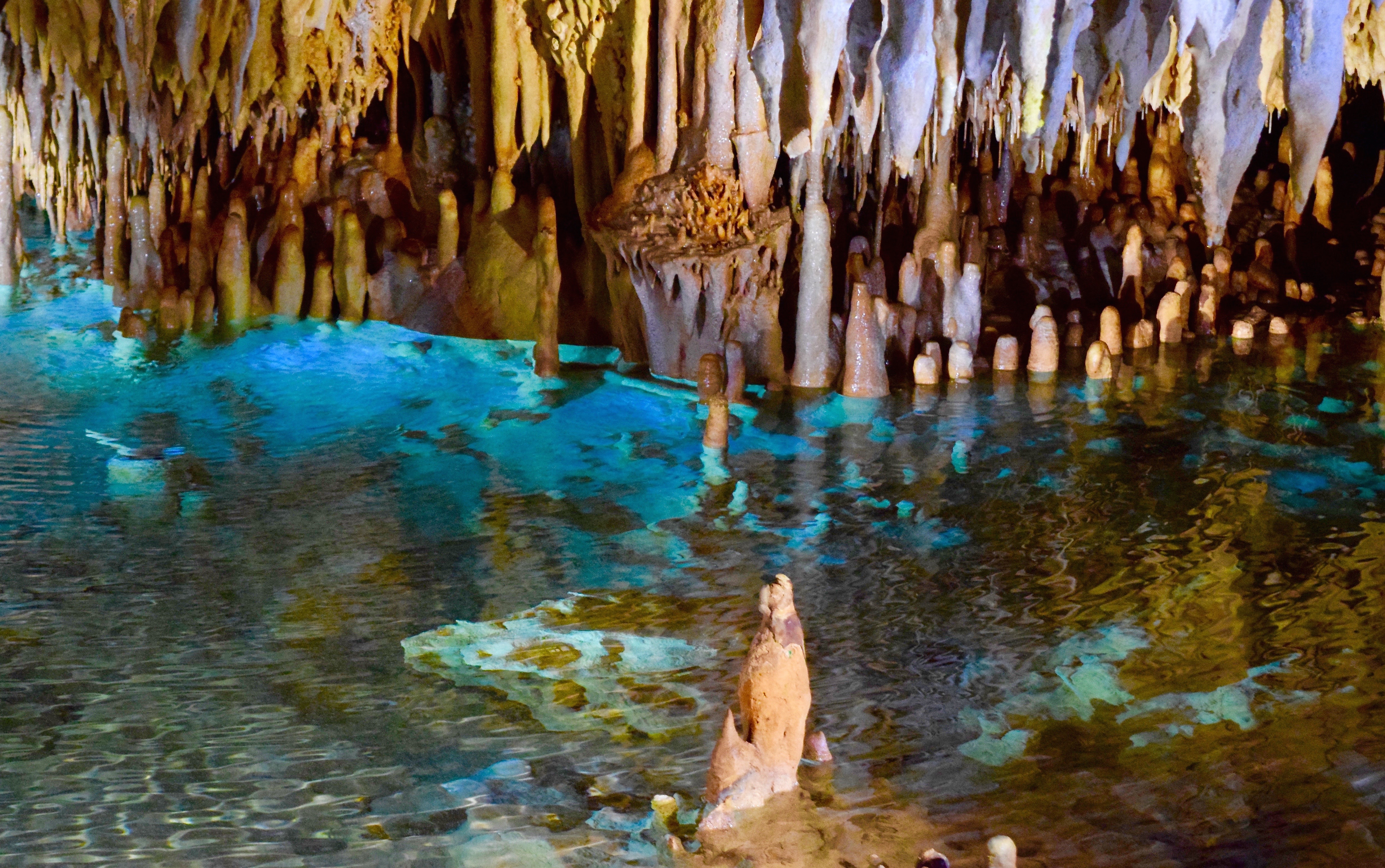 Inside the Cayman Crystal Caves.