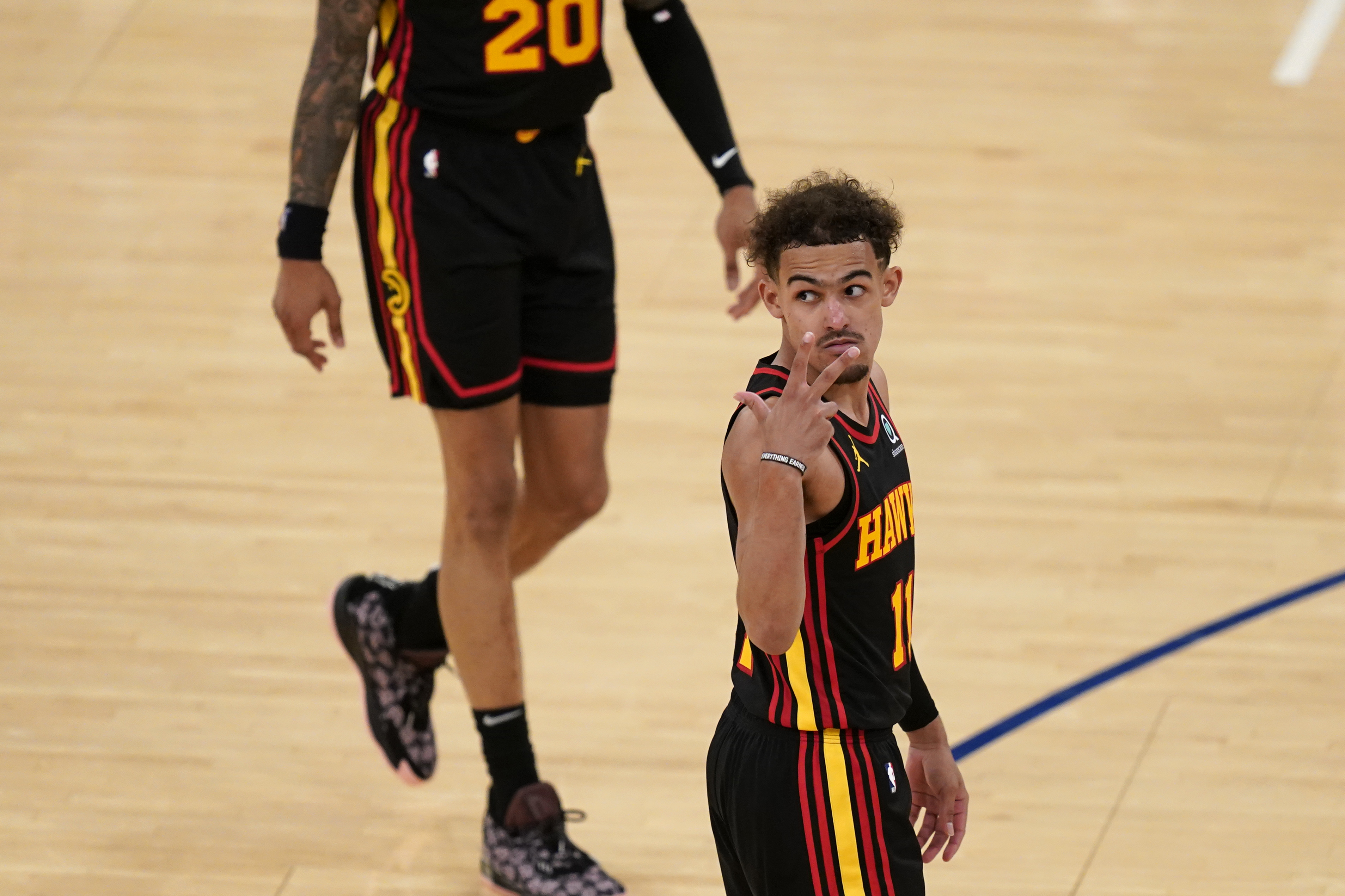 Atlanta's Trae Young quieted the raucous MSG crowd with his dramatic game-winner.