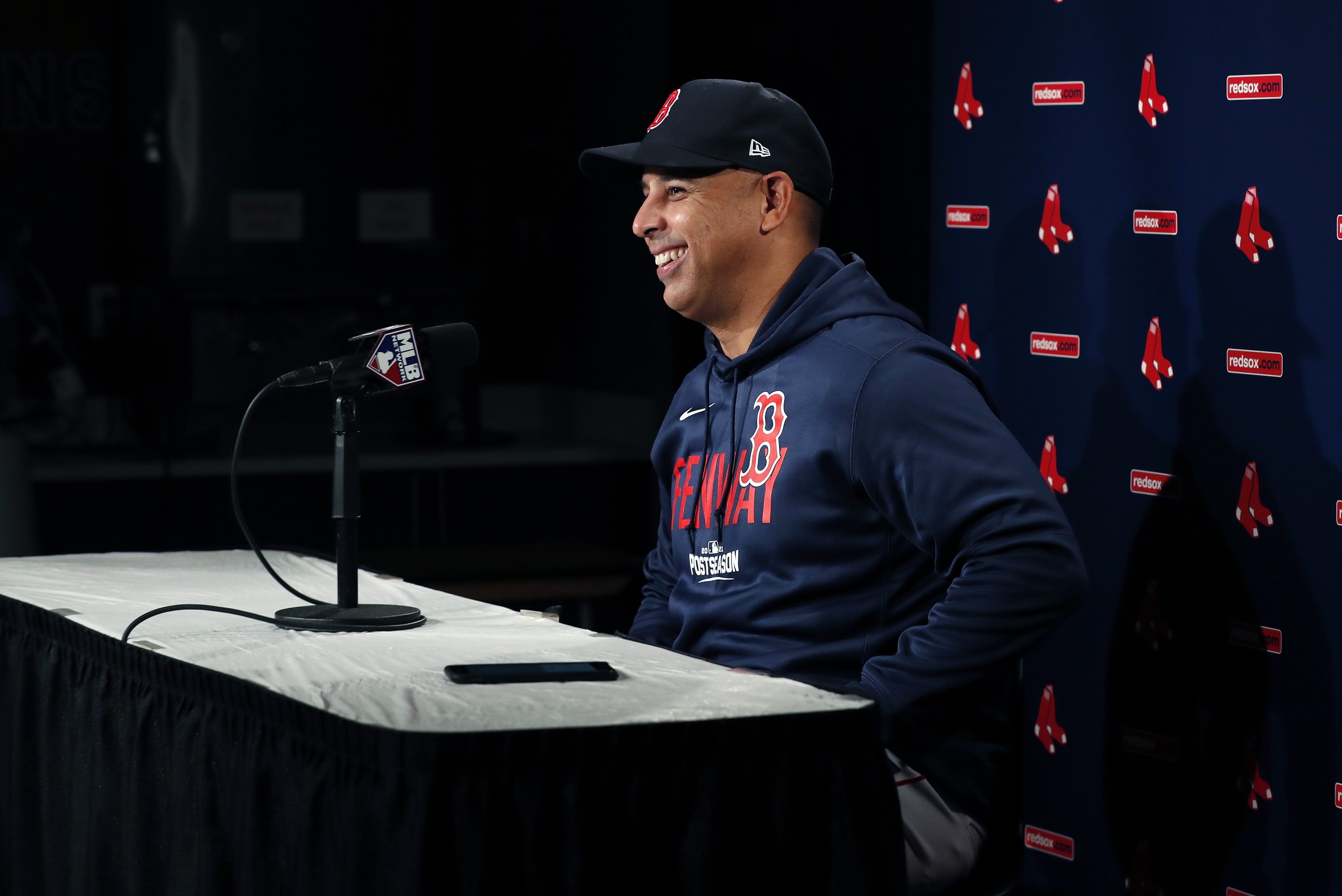 Boston Red Sox's Alex Cora: 'I was thinking about my family. I put