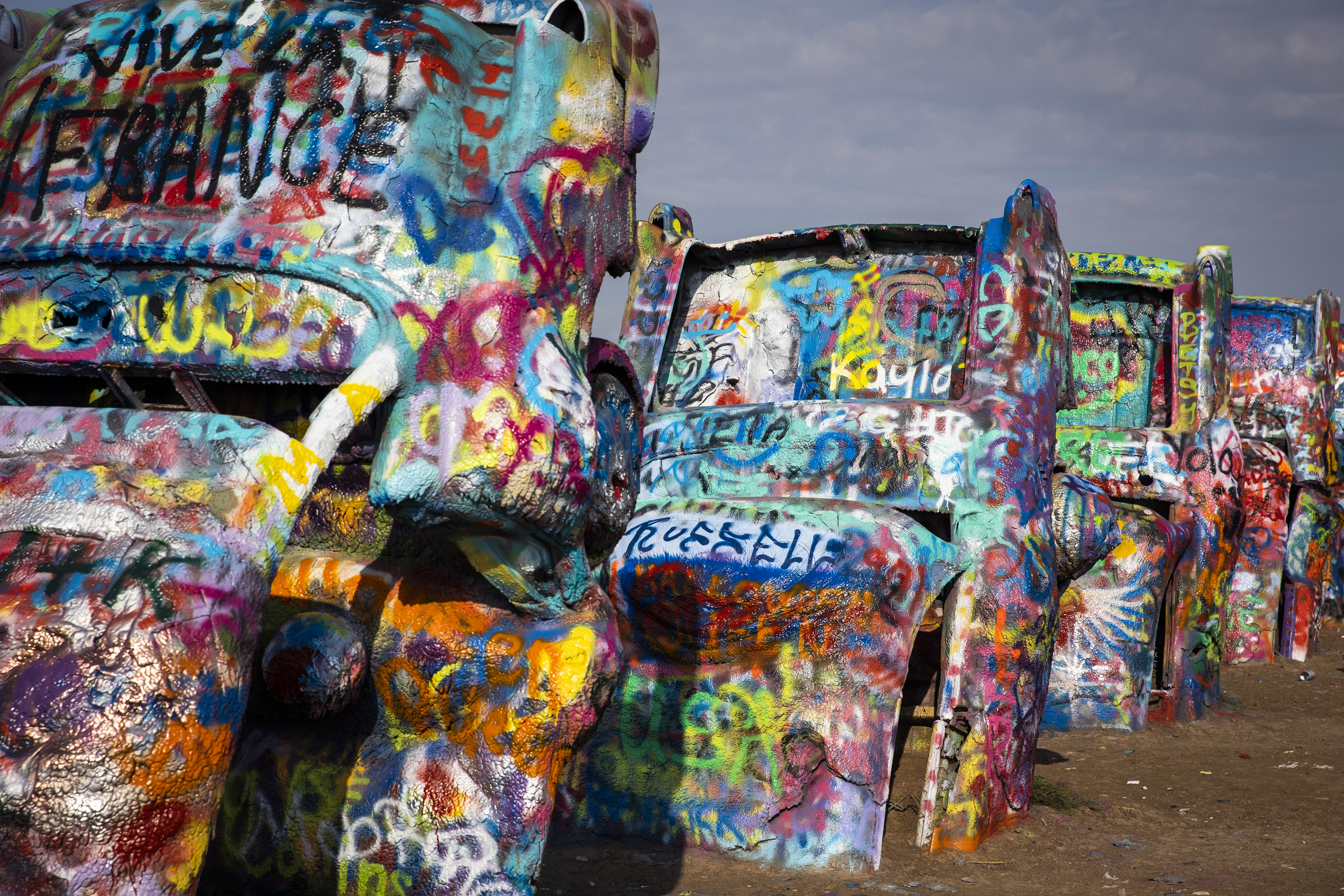 Join the discussion: Postcard from Cadillac Ranch - The Boston Globe