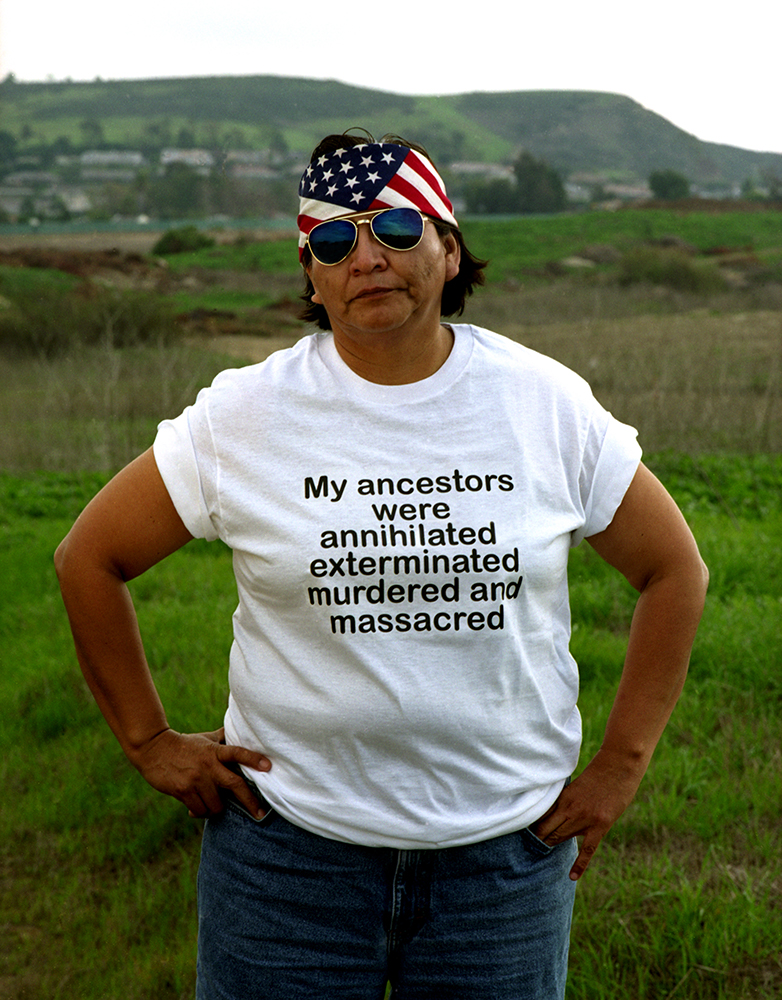 Shelley Niro, "The Shirt #2," from "The Shirt Series."