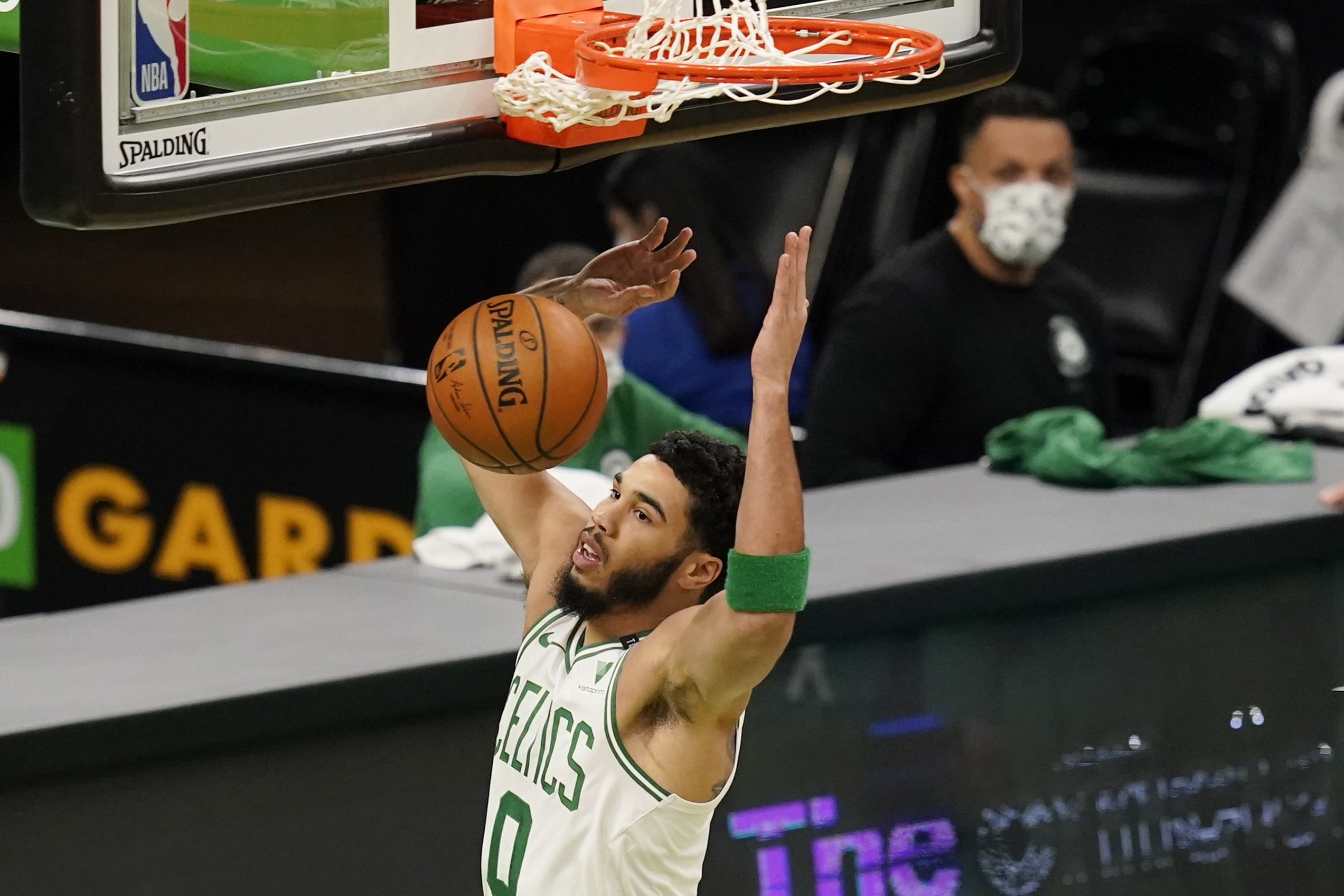 Jayson Tatum would have been out for Sunday's game -- if it had been played.