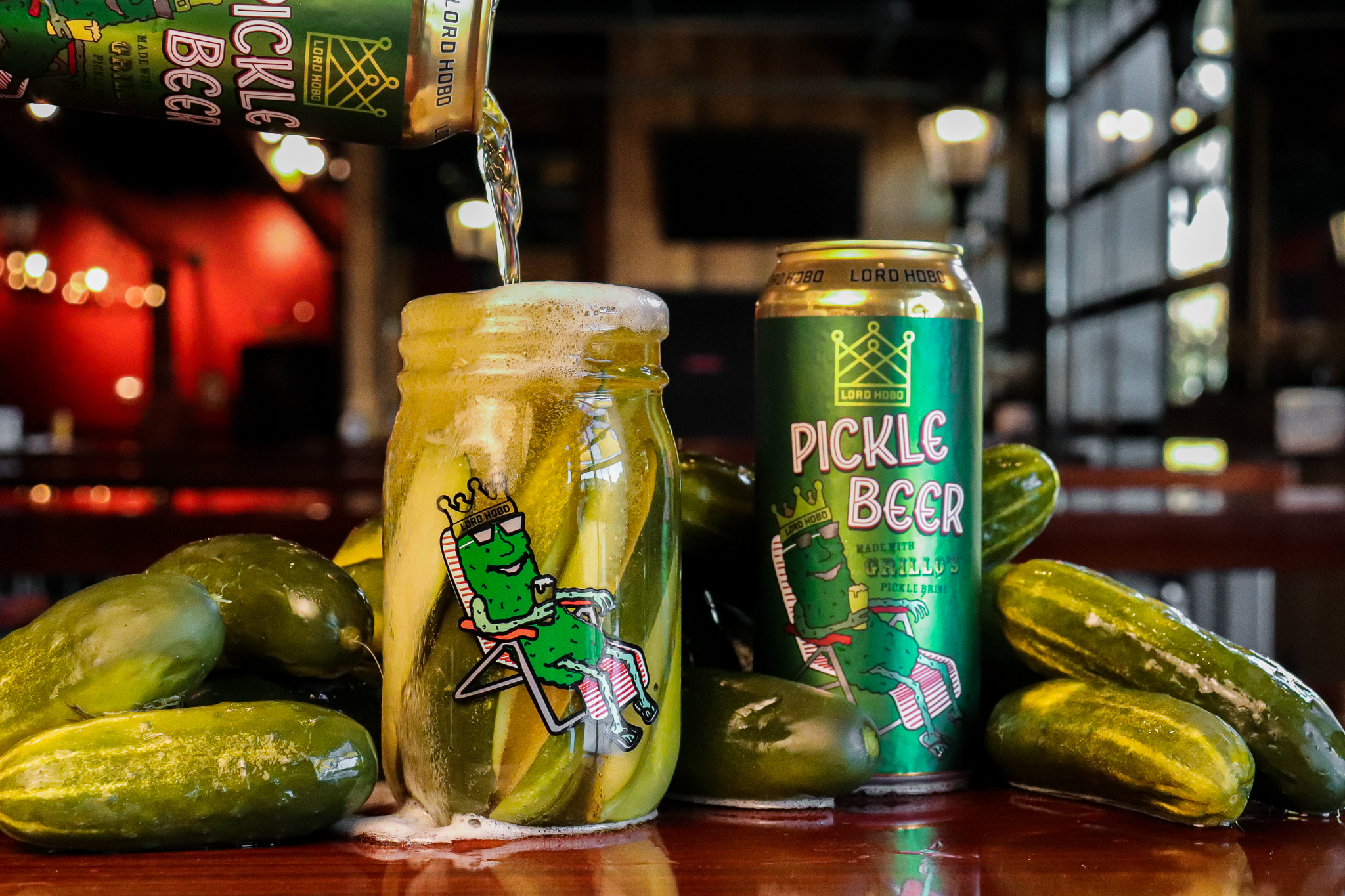 Celebrate National Pickle Day with pickle ice cream and pickle