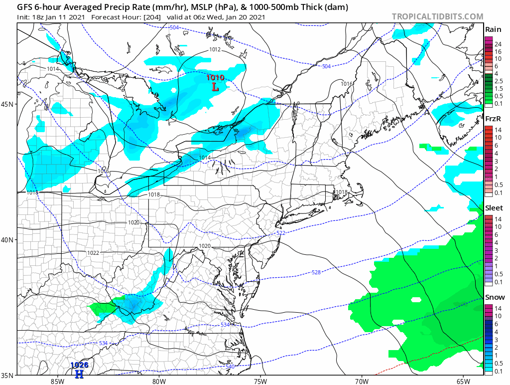 The second half of January brings the chance for more storminess to New England.