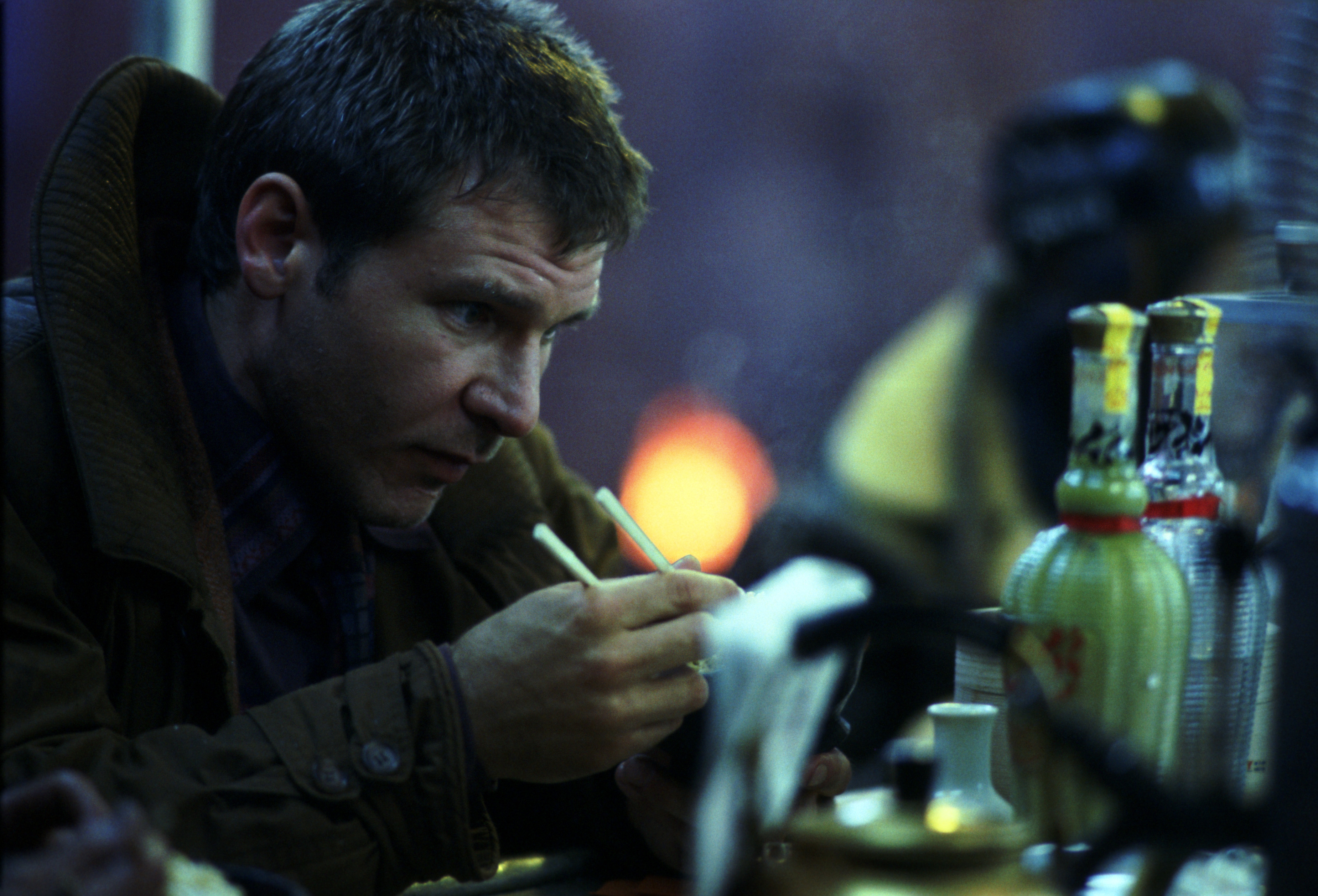 Harrison Ford in "Blade Runner."