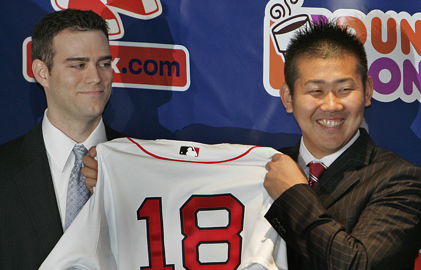 Theo Epstein signed Daisuke Matsuzaka ahead of the 2007 season.