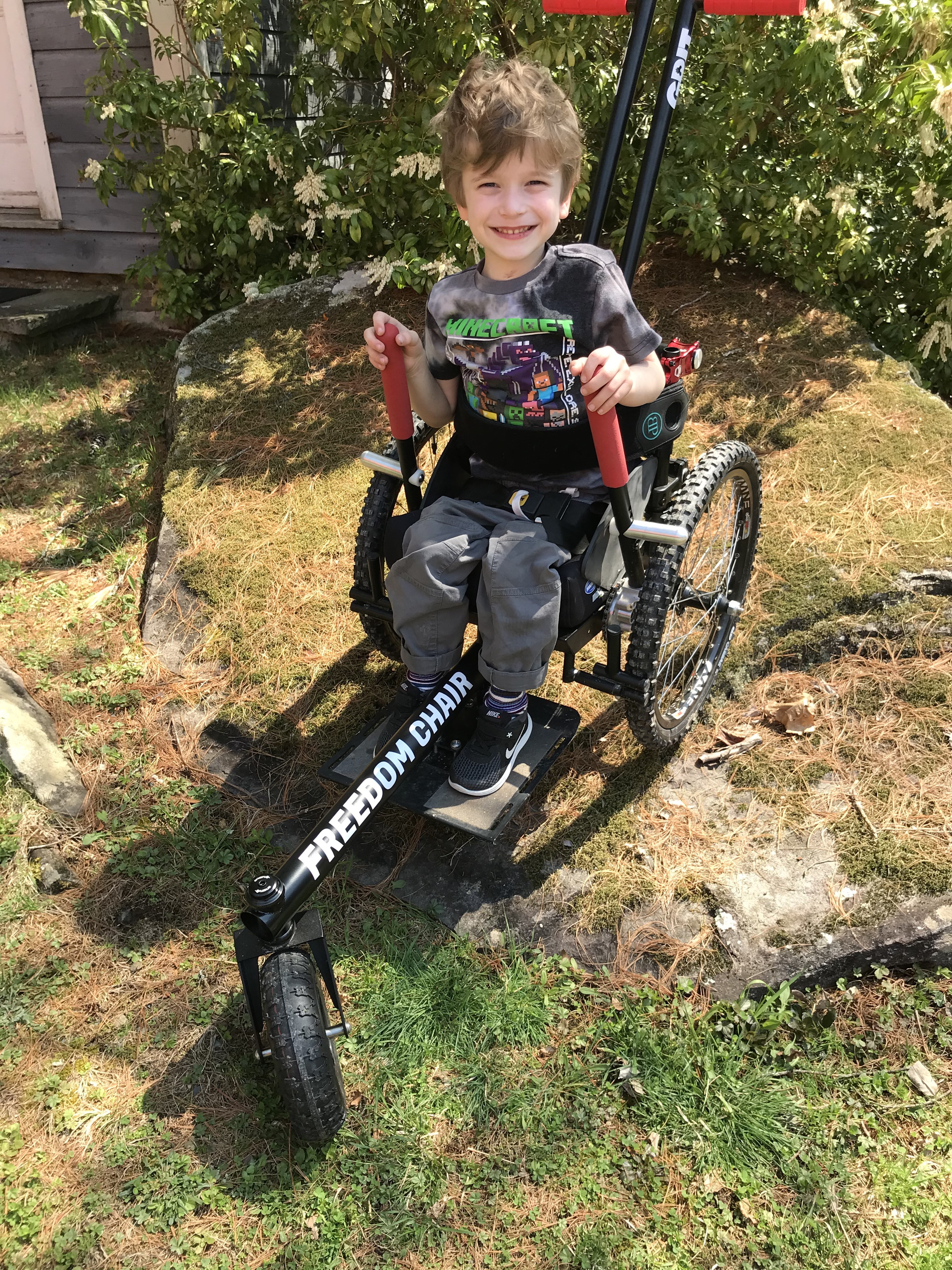 Ben Chisholm, 5, is from Wayland.