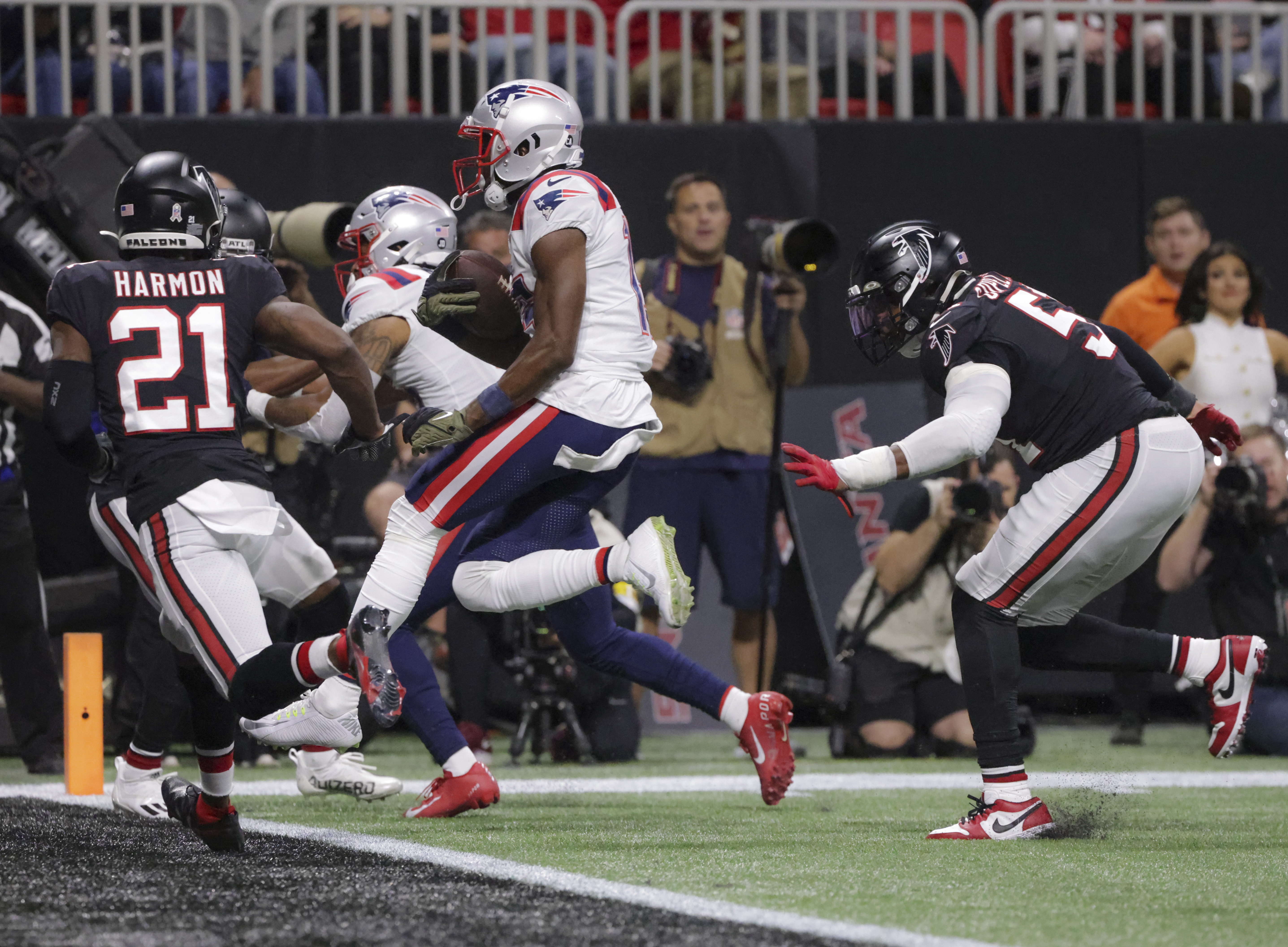 Patriots shut out Falcons on Thursday Night Football for third