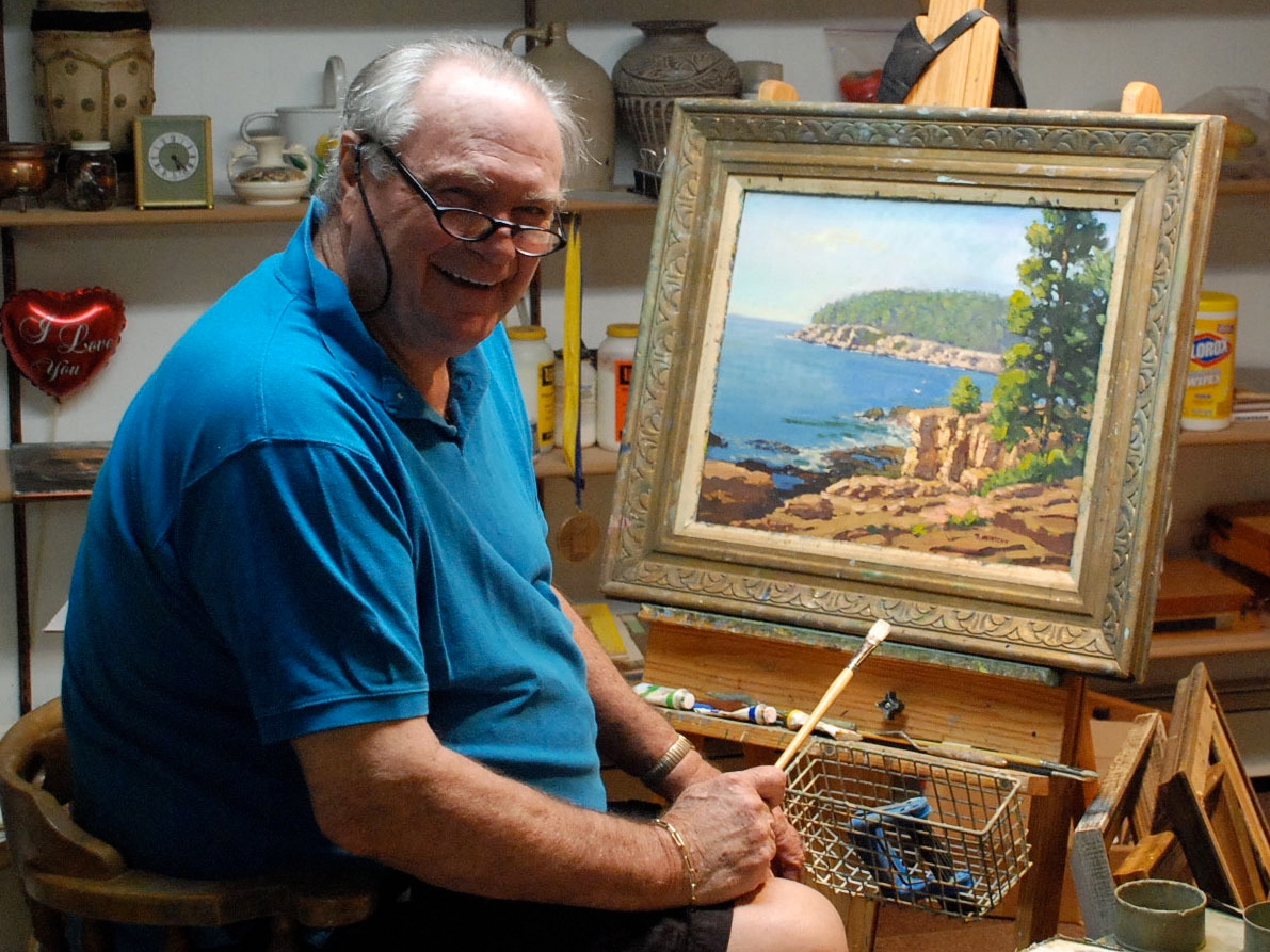 In addition to his athletic and broadcasting career, Mr. Heinsohn was an accomplished painter.