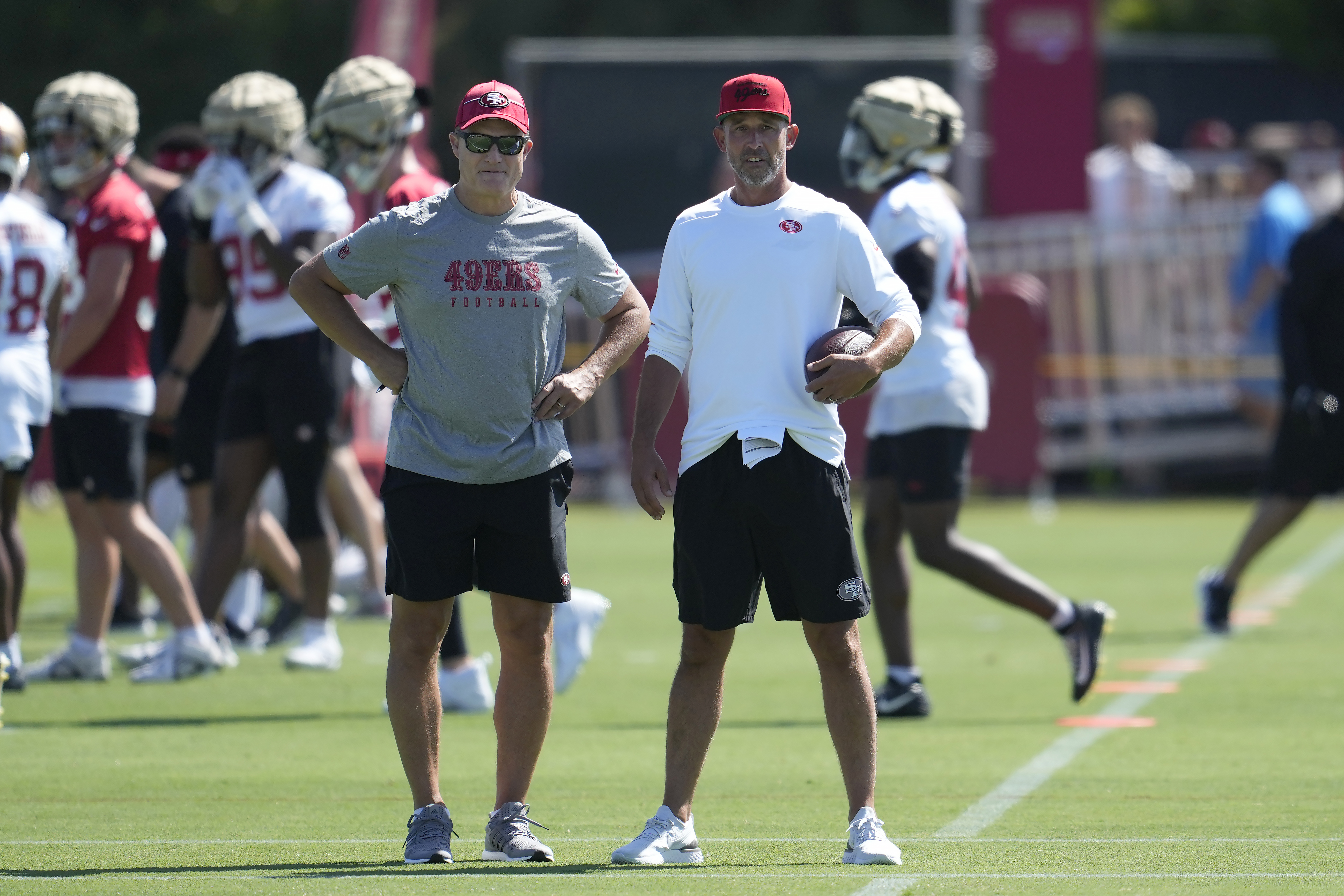 49ers give contract extensions to coach Kyle Shanahan and GM John Lynch