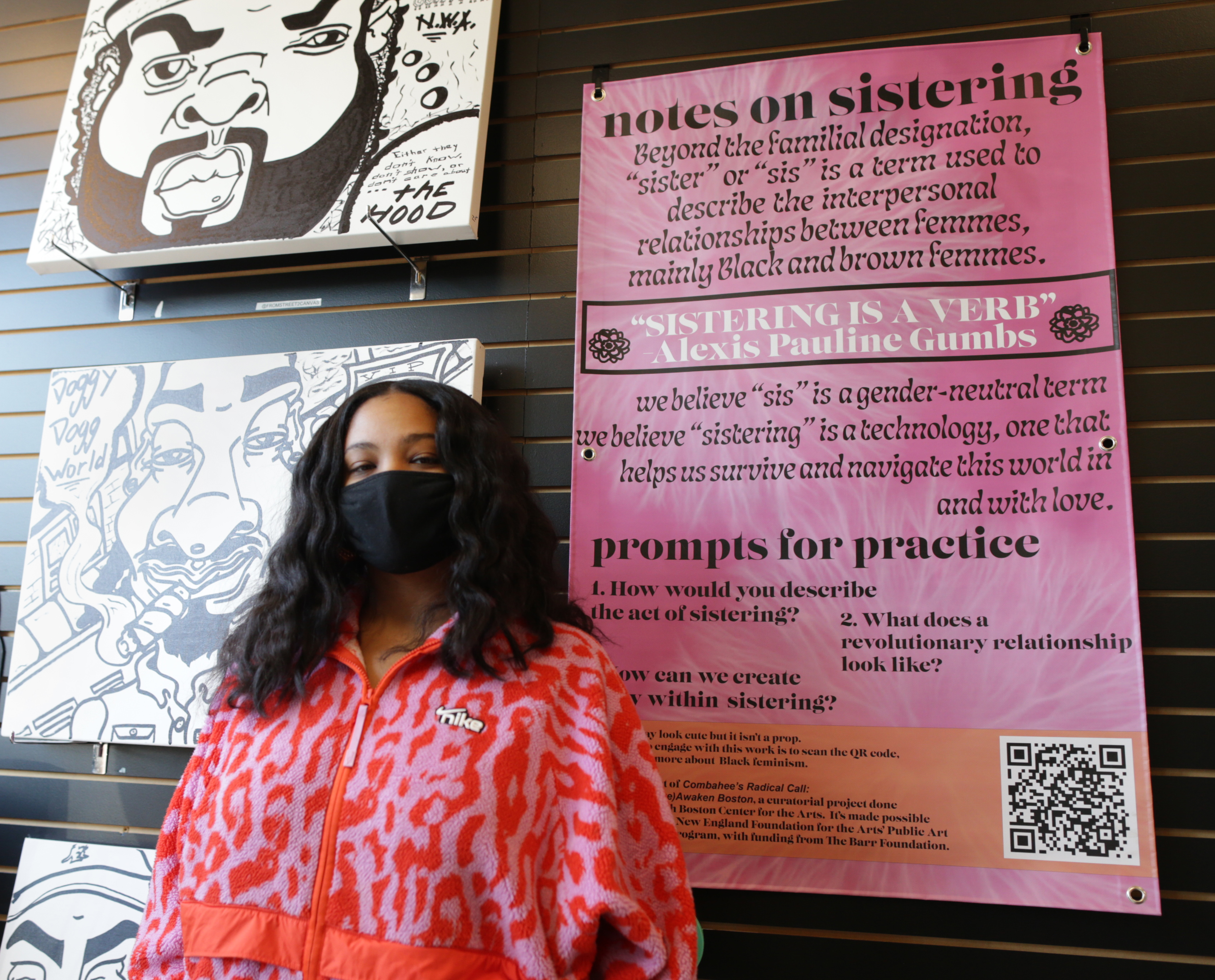 Arielle Gray celebrates Black feminism with her “The Roots That Bind” citywide poster project.
