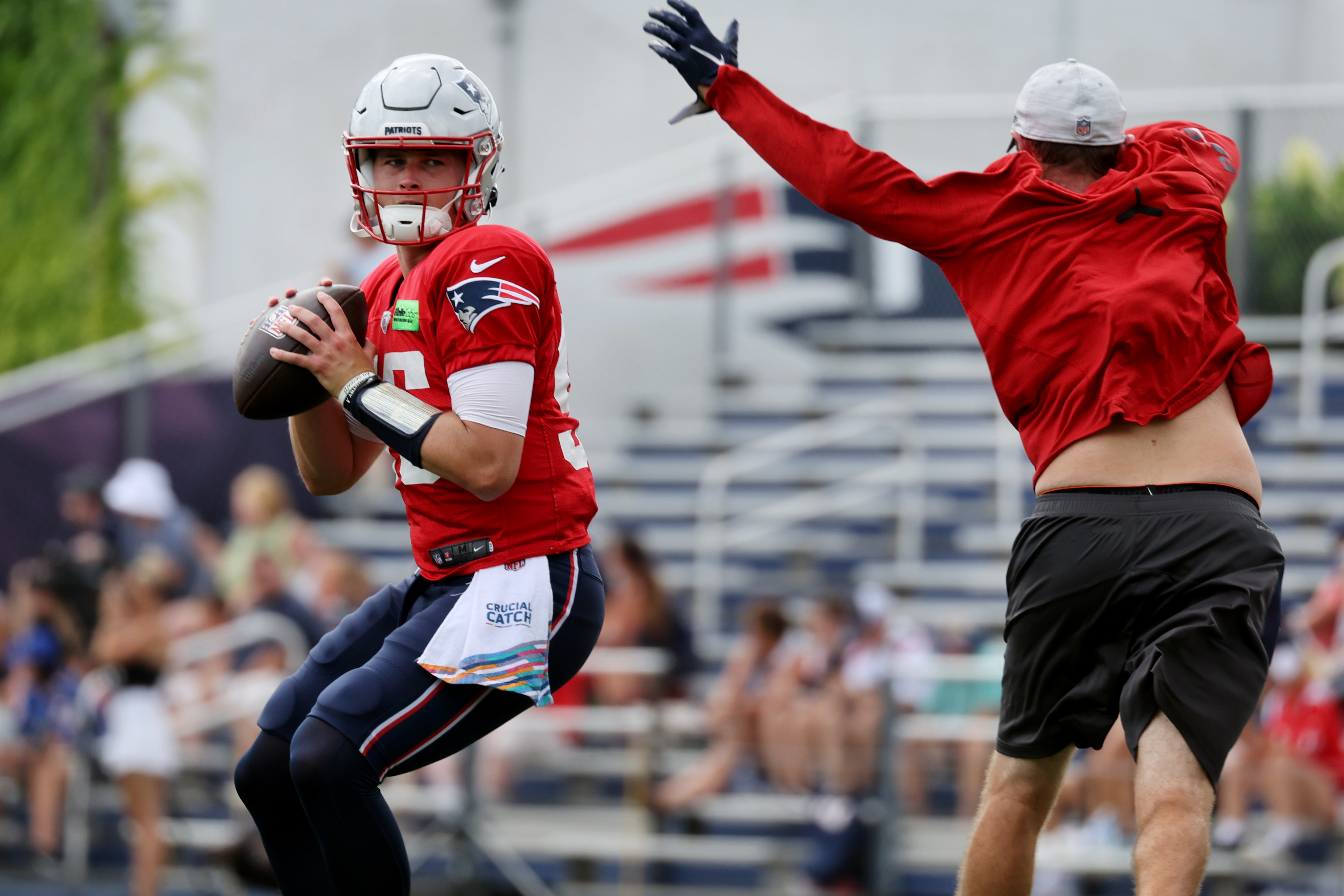 Playing quarterback for the Patriots is 'still surreal' for Bailey Zappe