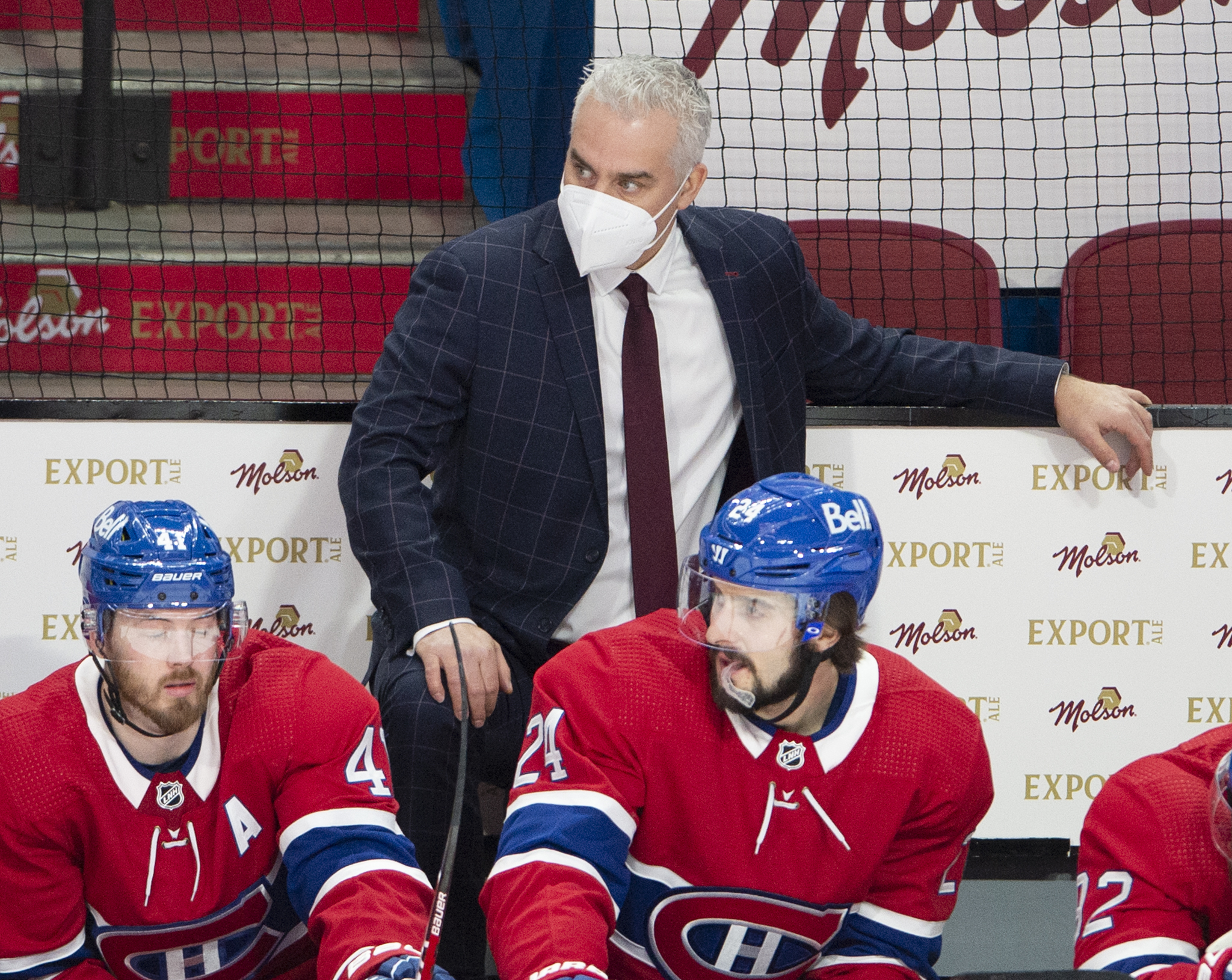 Dominique Ducharme said Sunday he's remained symptom-free two days after testing positive for COVID-19.
