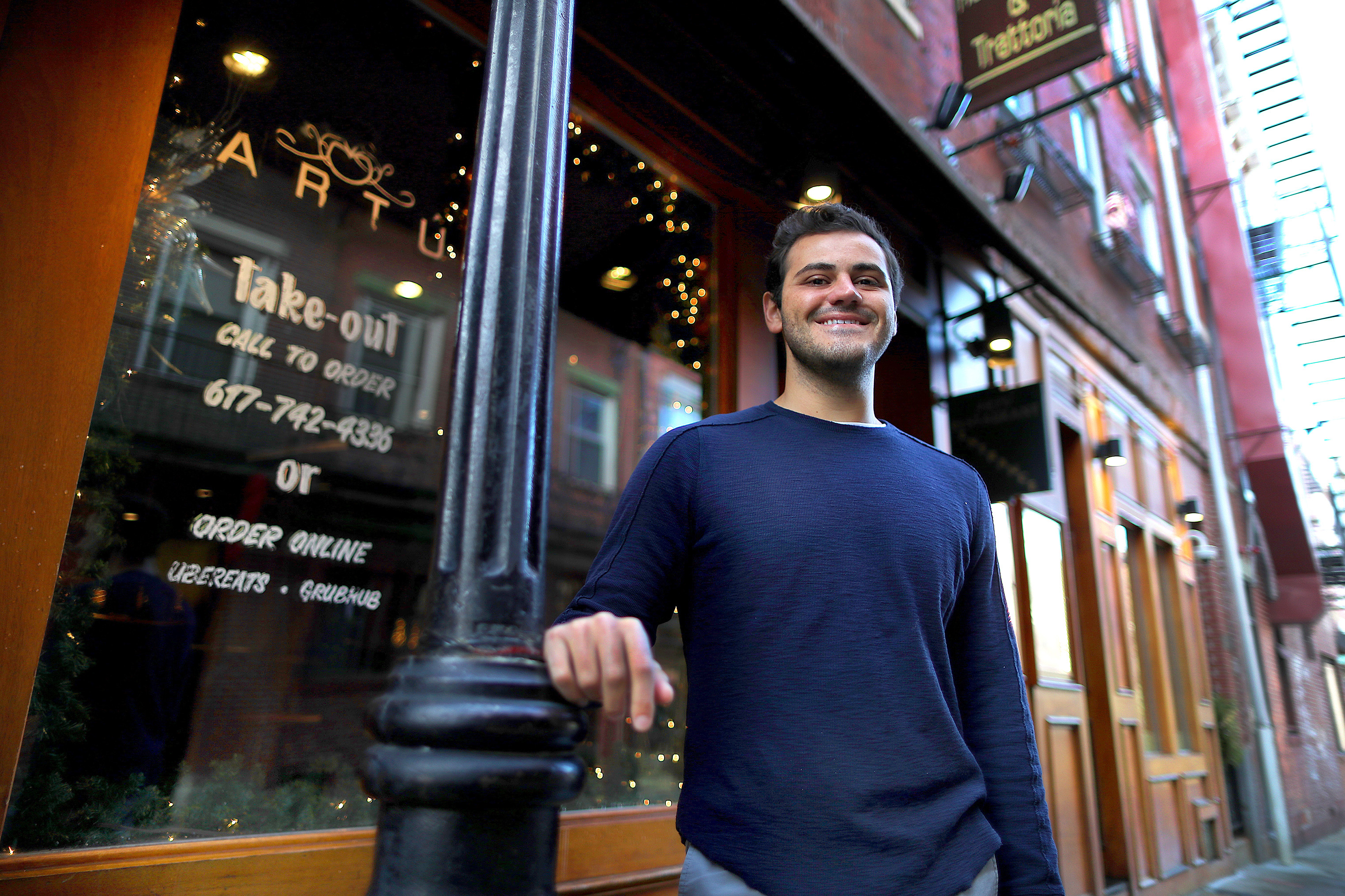 Artú general manager Gianni Frattaroli's family opened the North End trattoria two weeks before he was born.