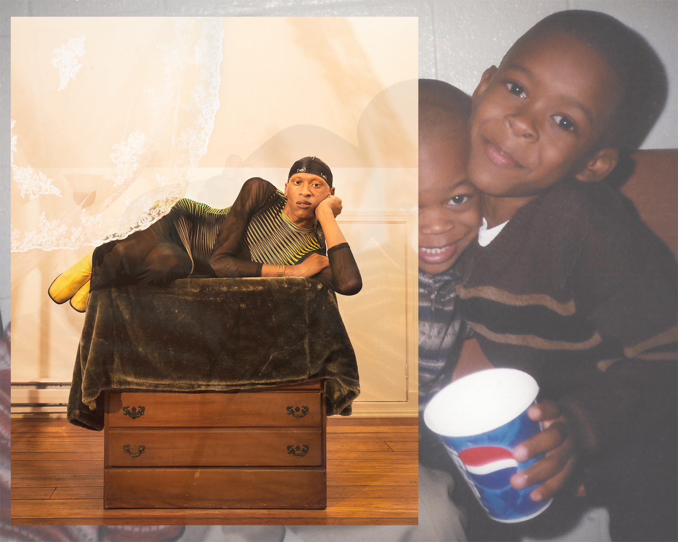 "You have never been my enemy," from Golden's self-portrait series, "On Learning How to Live."