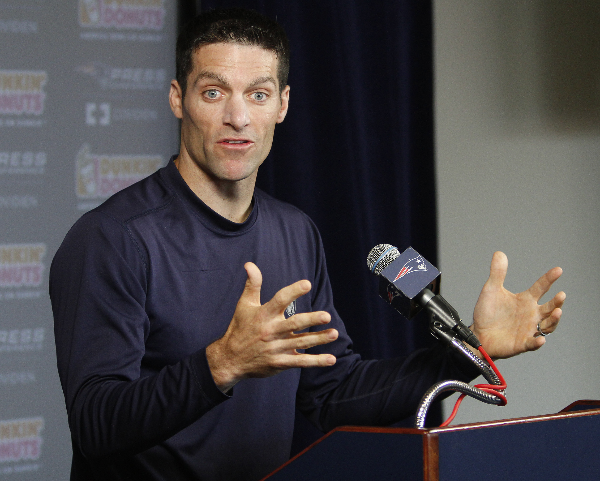 Nick Caserio was hired as GM of the Texans in January after 20 years in the Patriots organization.