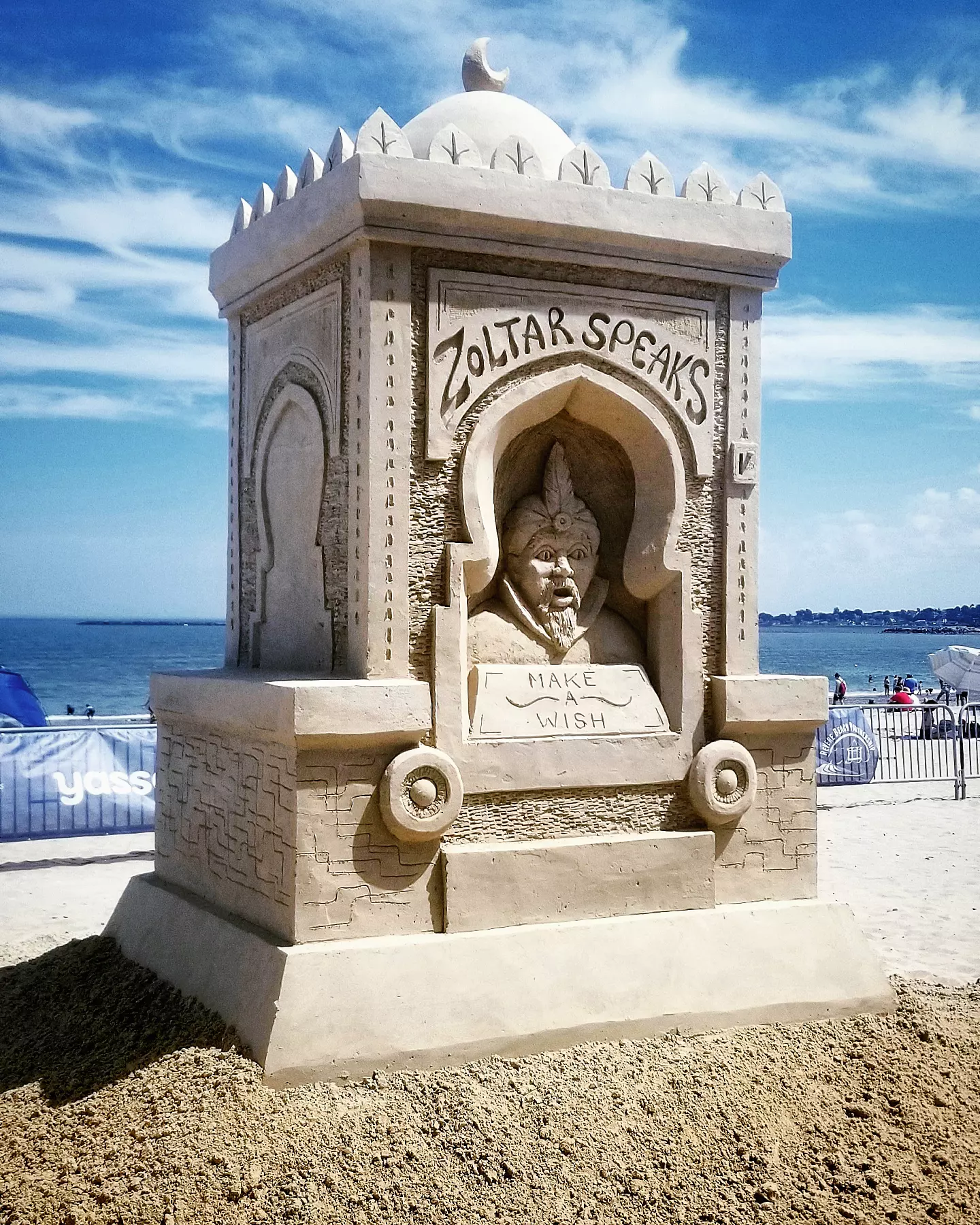 A Revere Beach Sand Sculpting artist shares secrets to making a sandcastle