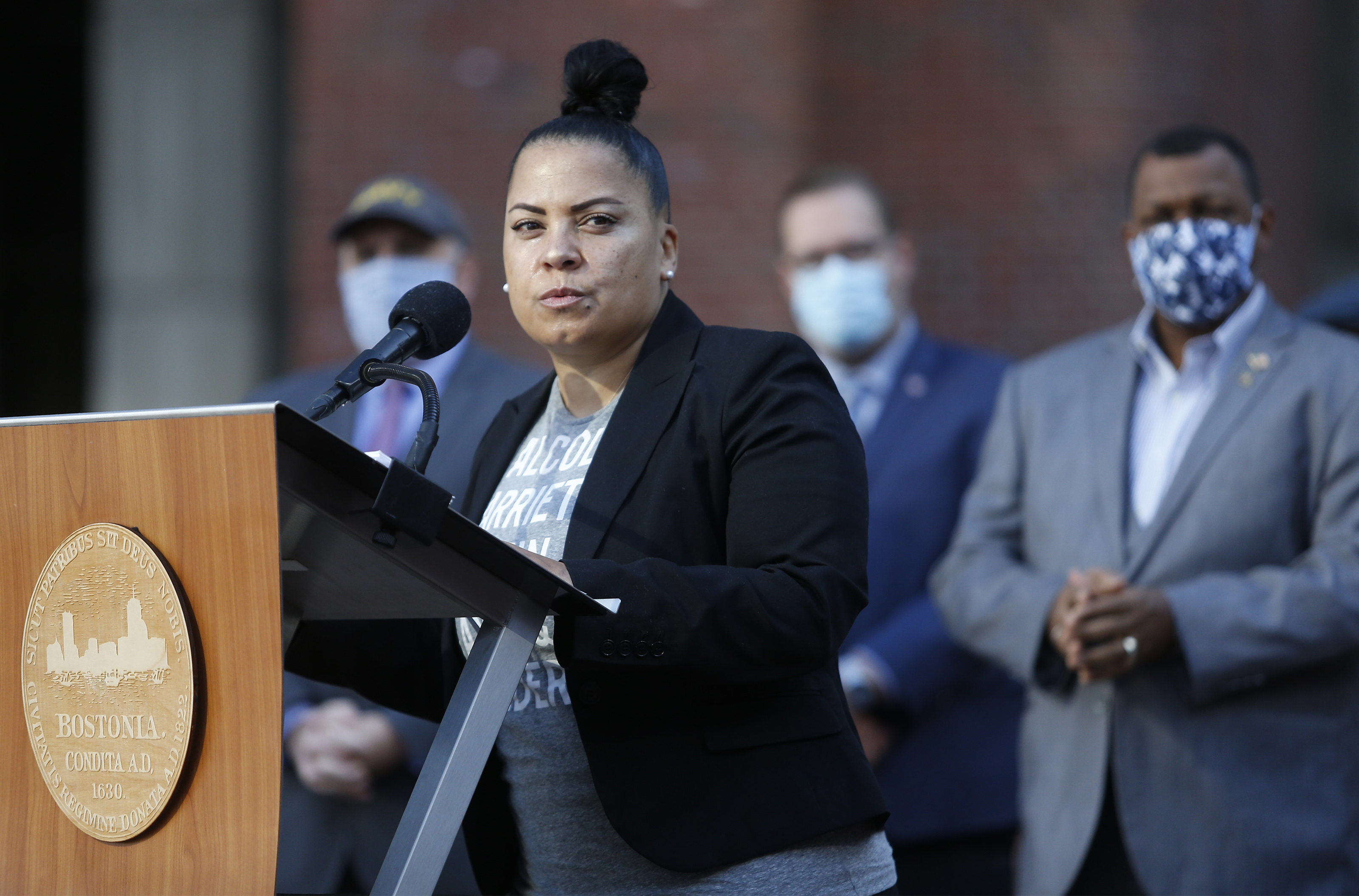 Suffolk District Attorney Rachael Rollins gave researchers access to Suffolk County crime data in February 2019.