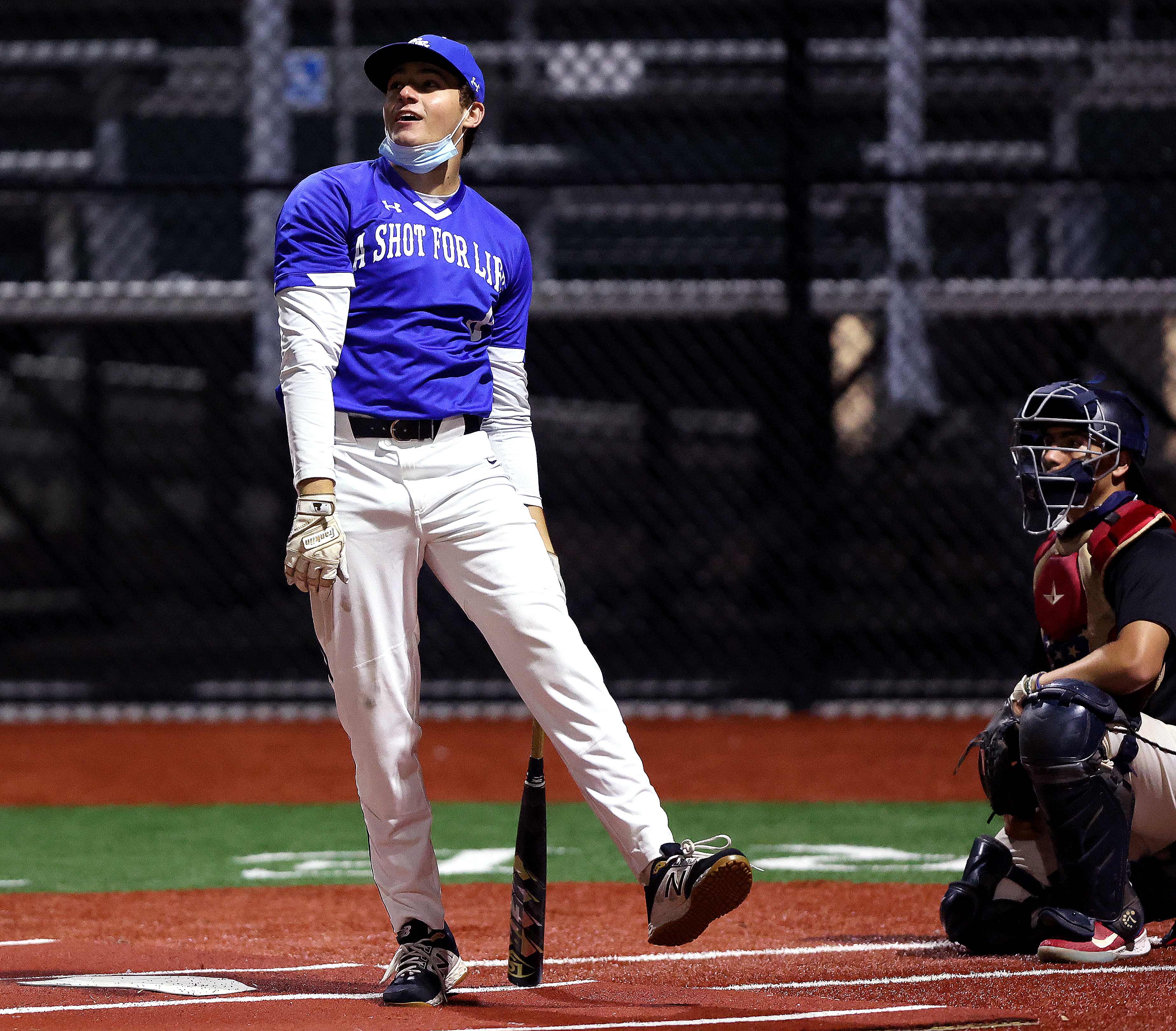 Pat D'Amico of St. John's Prep finished in second place in Saturday's inaugural A Shot For Life Home Run Derby.