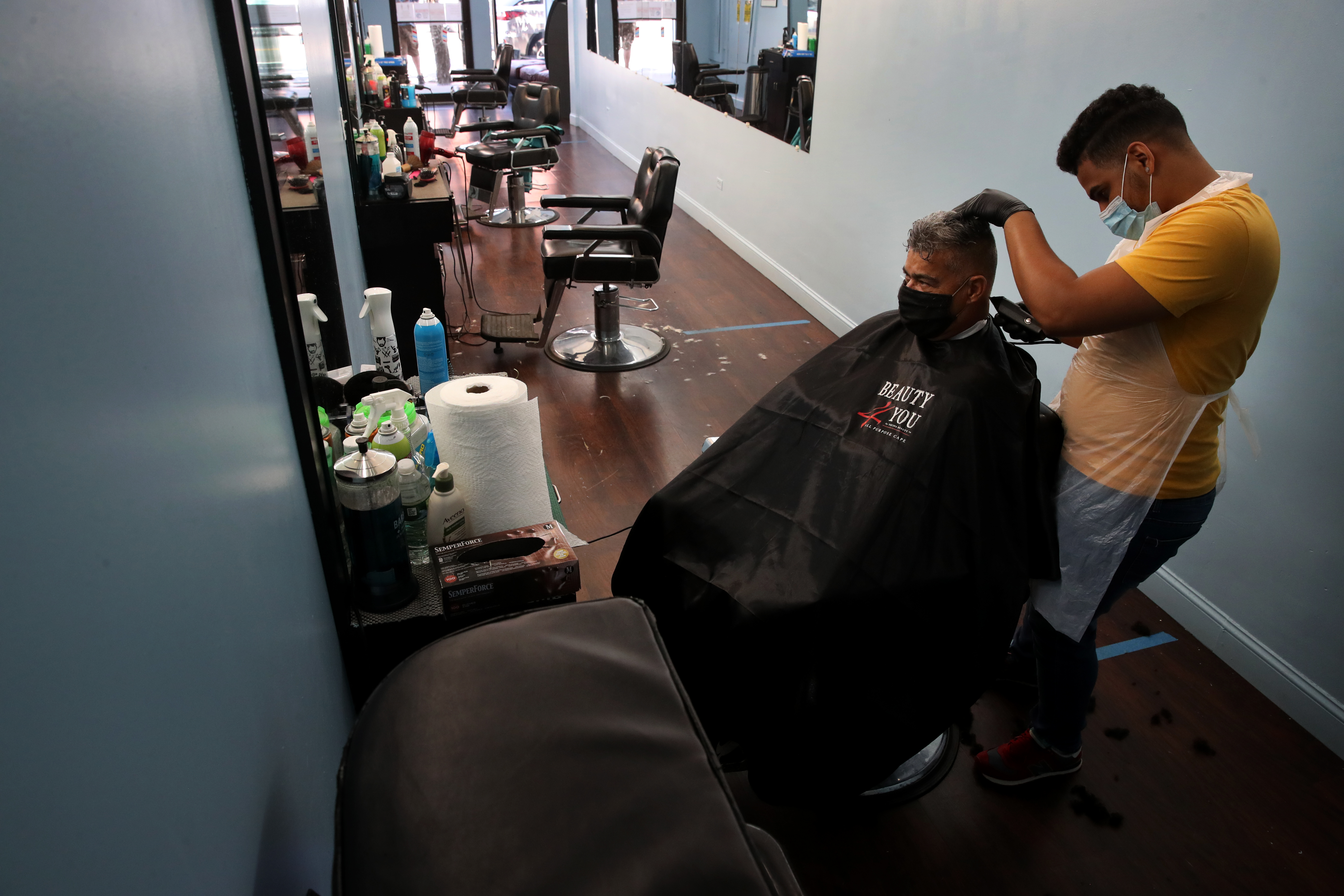 Meet the six other people who will be deciding if you can get a haircut.  Welcome to life in a quarantine bubble - The Boston Globe