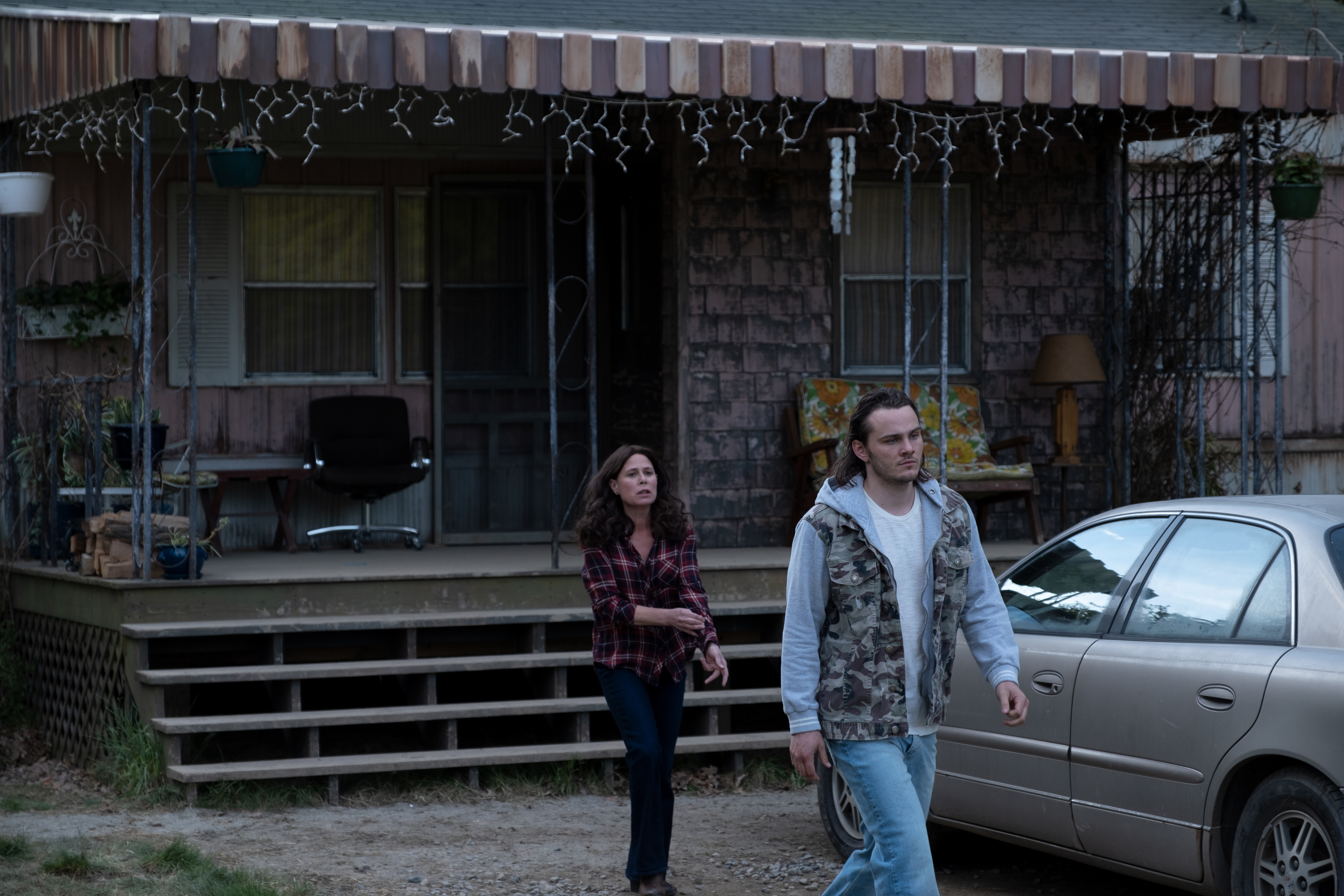 Maura Tierney and Alex Neustaedter in Showtime's "American Rust."
