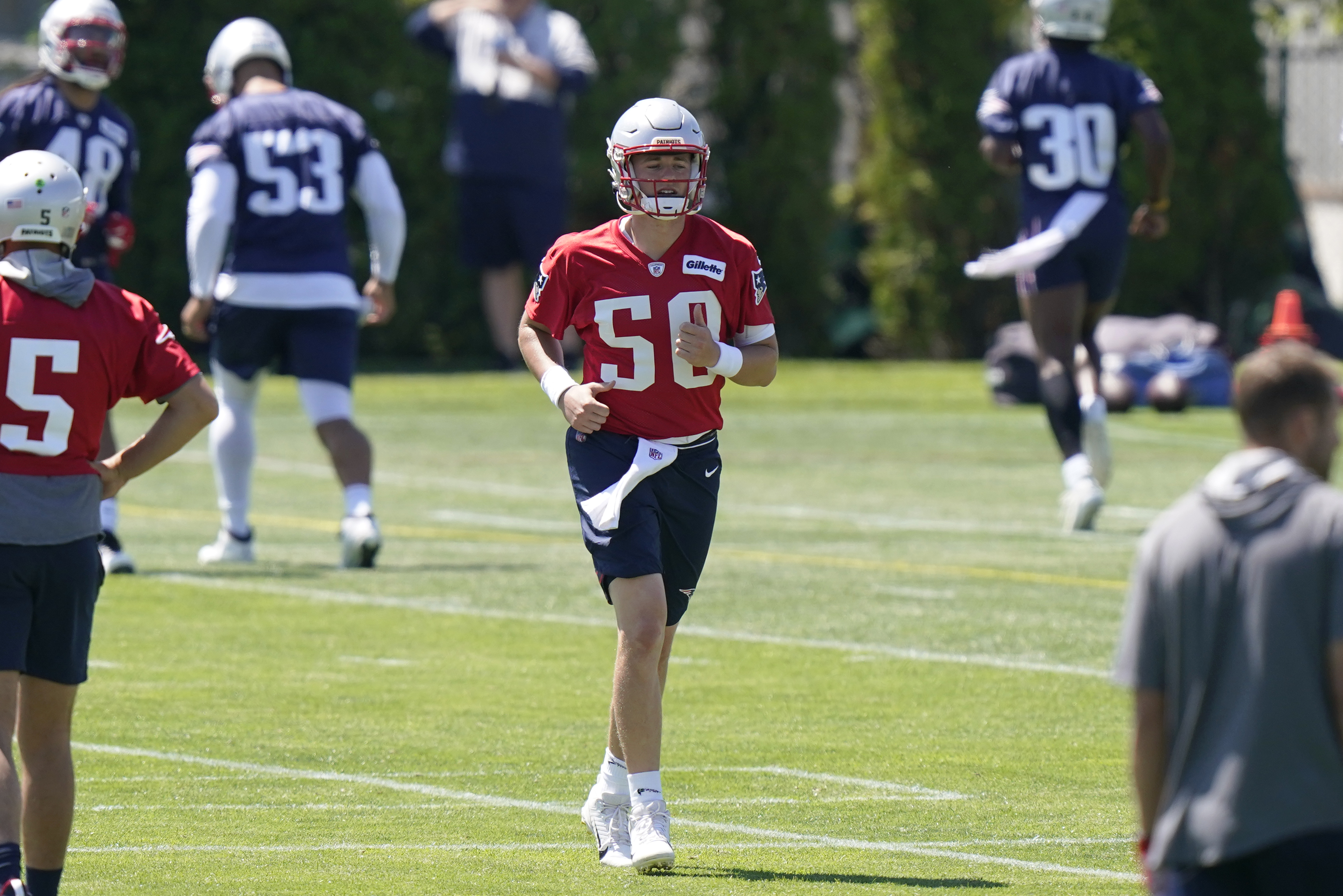 Could Mac Jones challenge Cam Newton for the starting job this season?