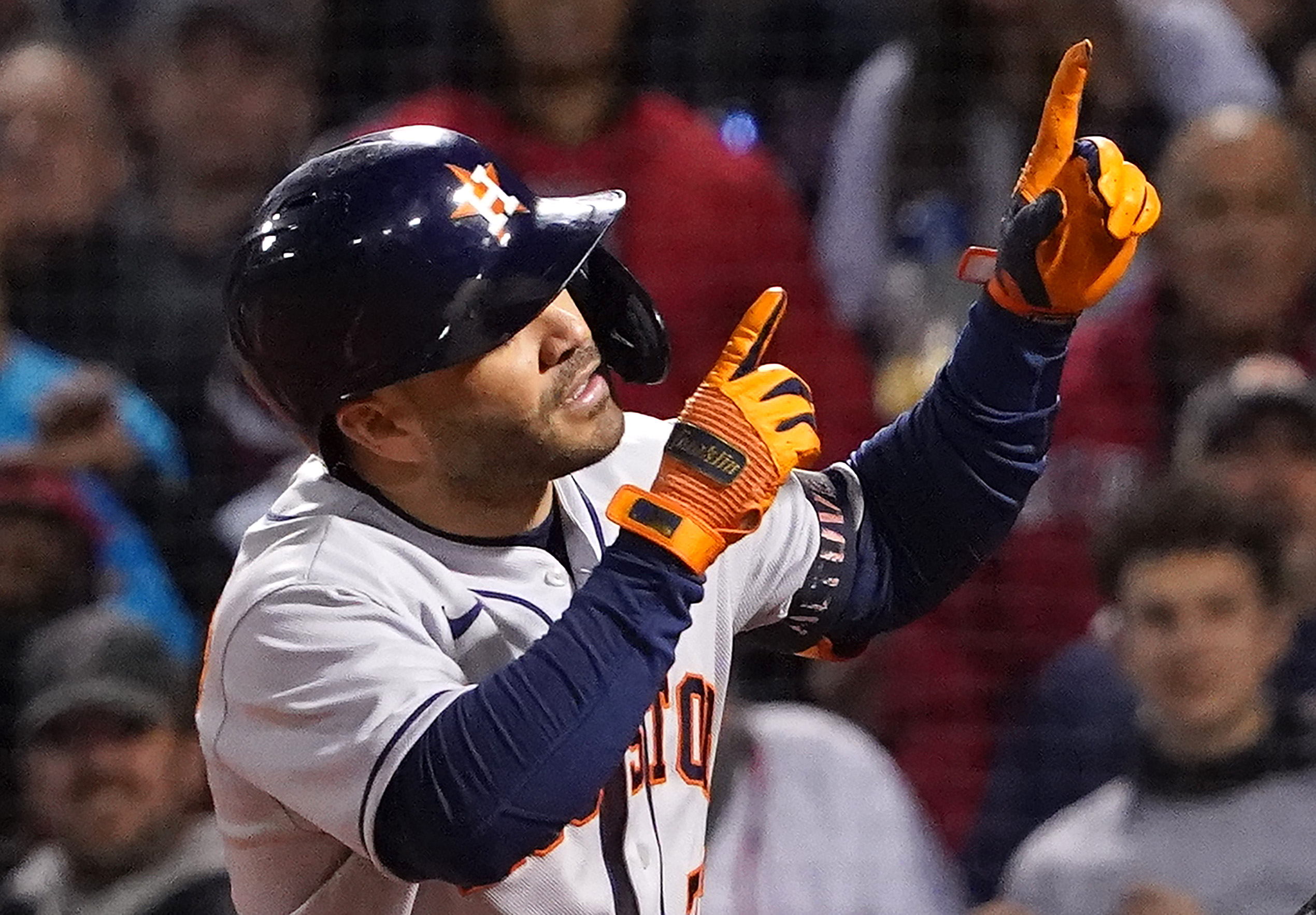 Jose Altuve's dramatic ninth-inning home run delivers 5-4 victory for Astros  in Game 5 of ALCS - The Boston Globe