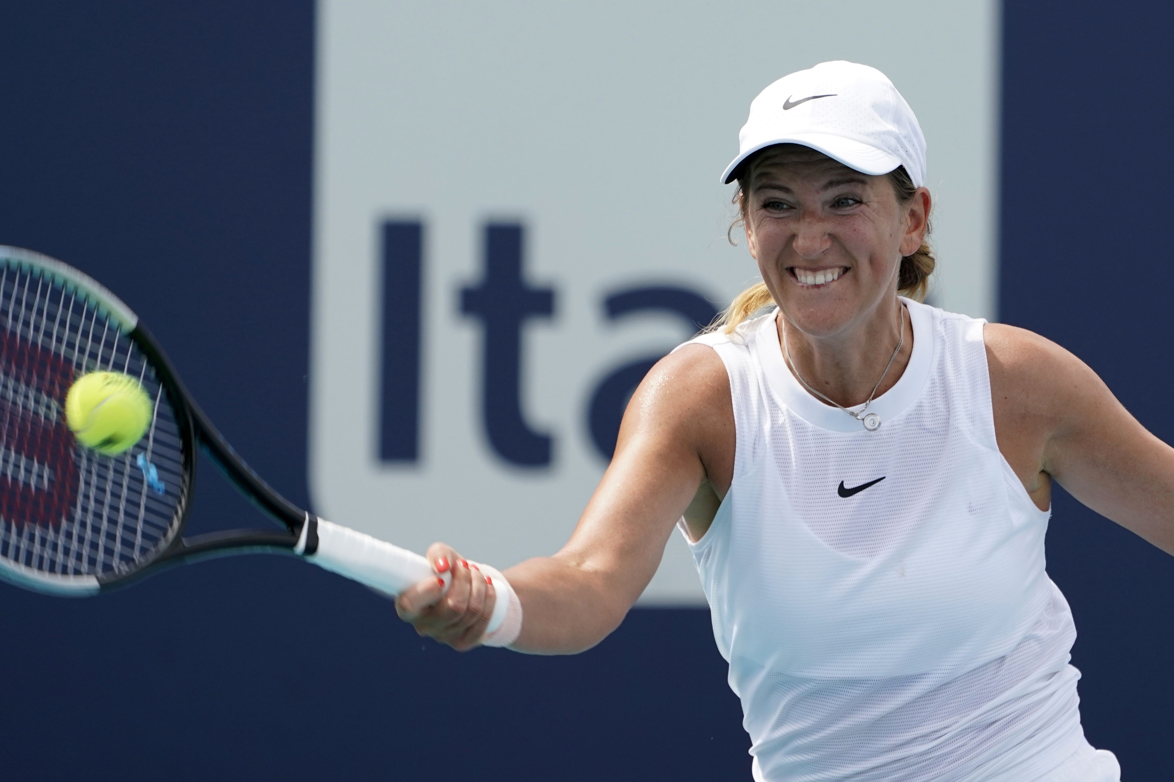 Victoria Azarenka said she disagrees with Naomi Osaka's decision.