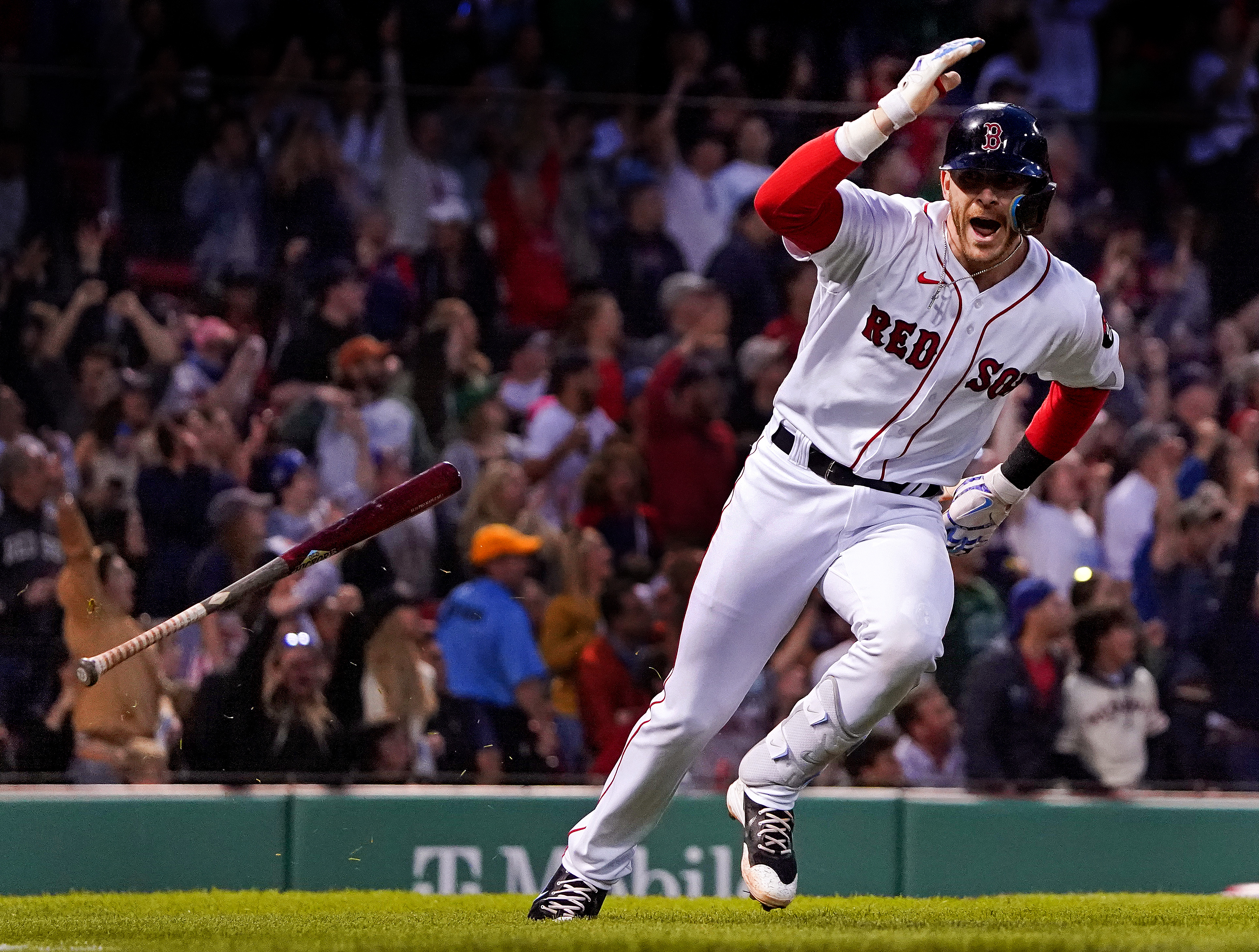 Red-hot Trevor Story's grand slam enough for Red Sox to beat Mariners again  - The Boston Globe