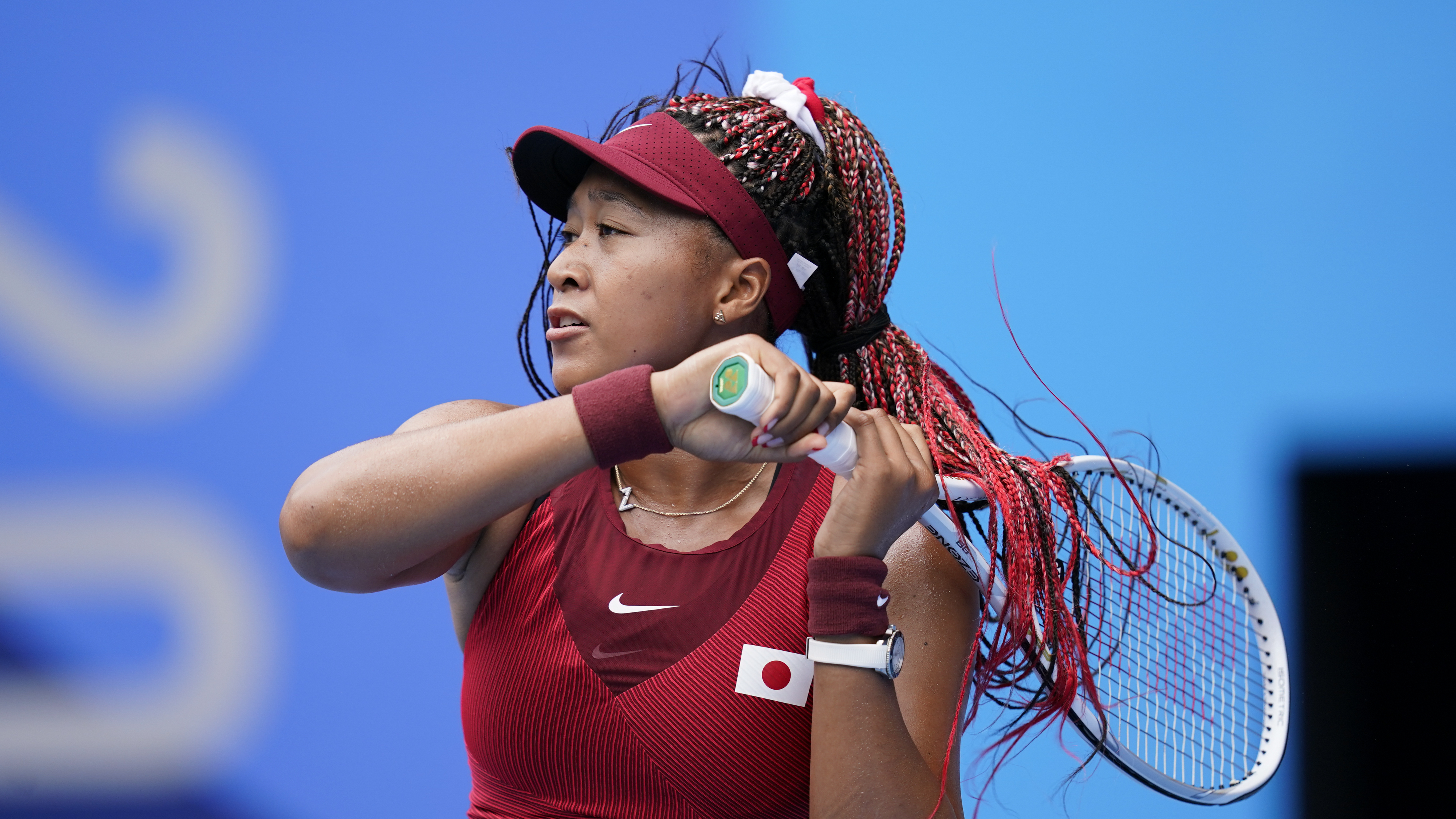 Naomi Osaka defeated Viktorija Golubic in second round action.