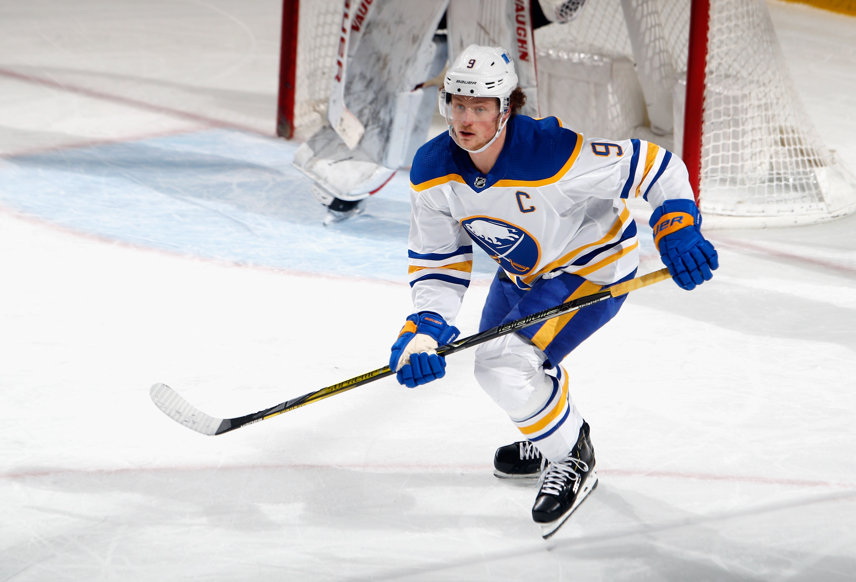 The Sabres' Jack Eichel hasn't been able to produce points for them through the early parts of the season.